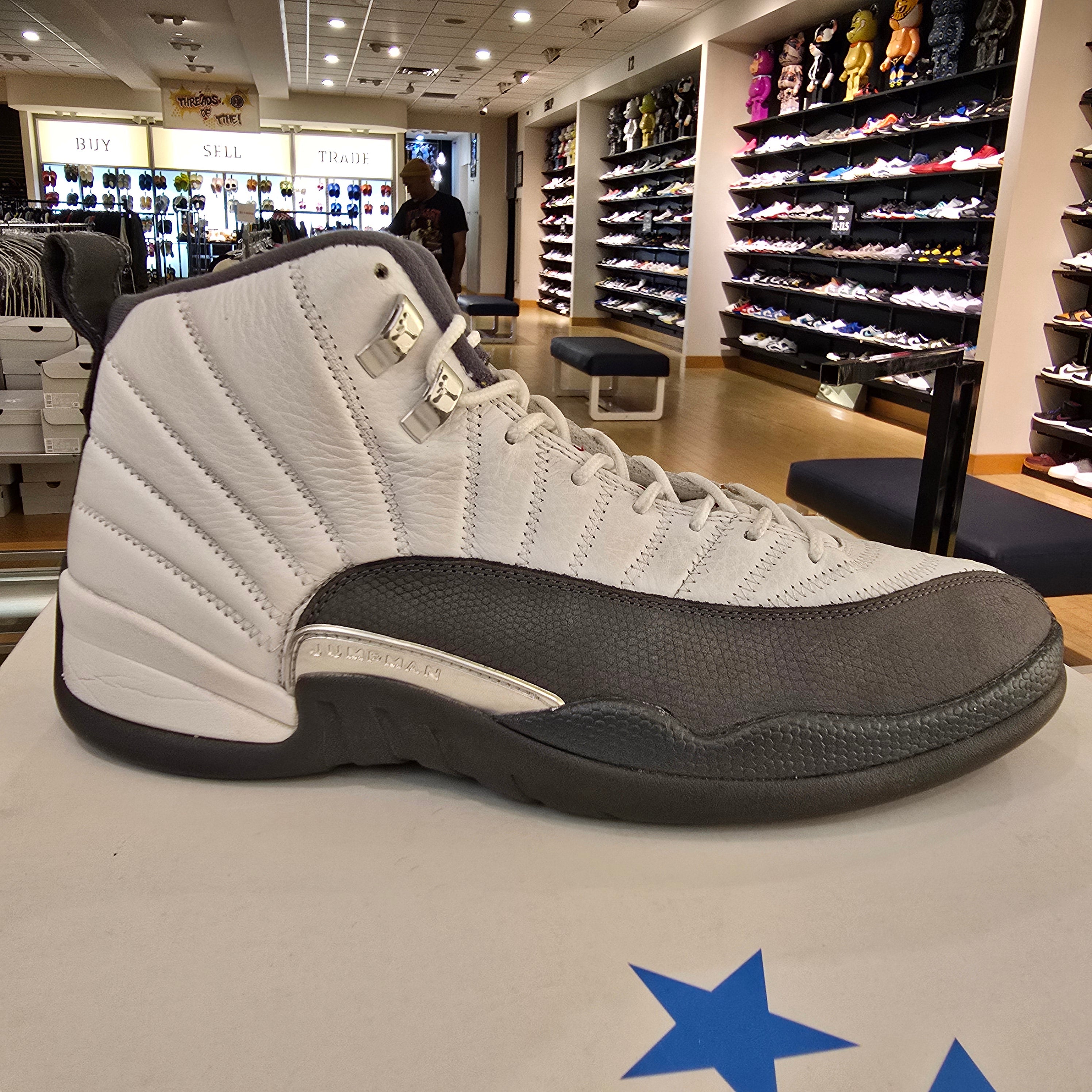 Jordan 12 Retro White Dark Grey SZ 12 USED NO BOX