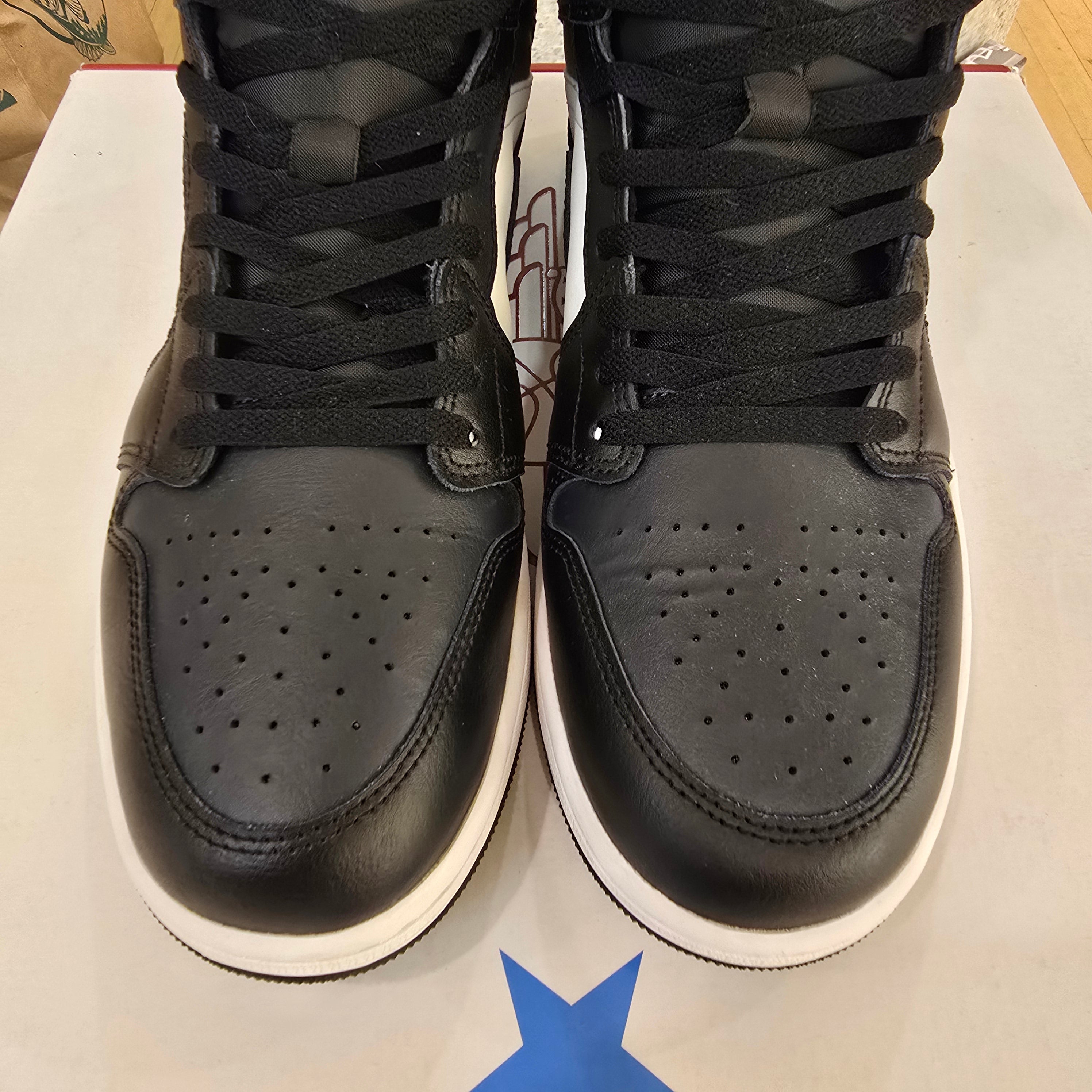 Jordan 1 Mid Off Noir Toe SZ 12 USED NO BOX