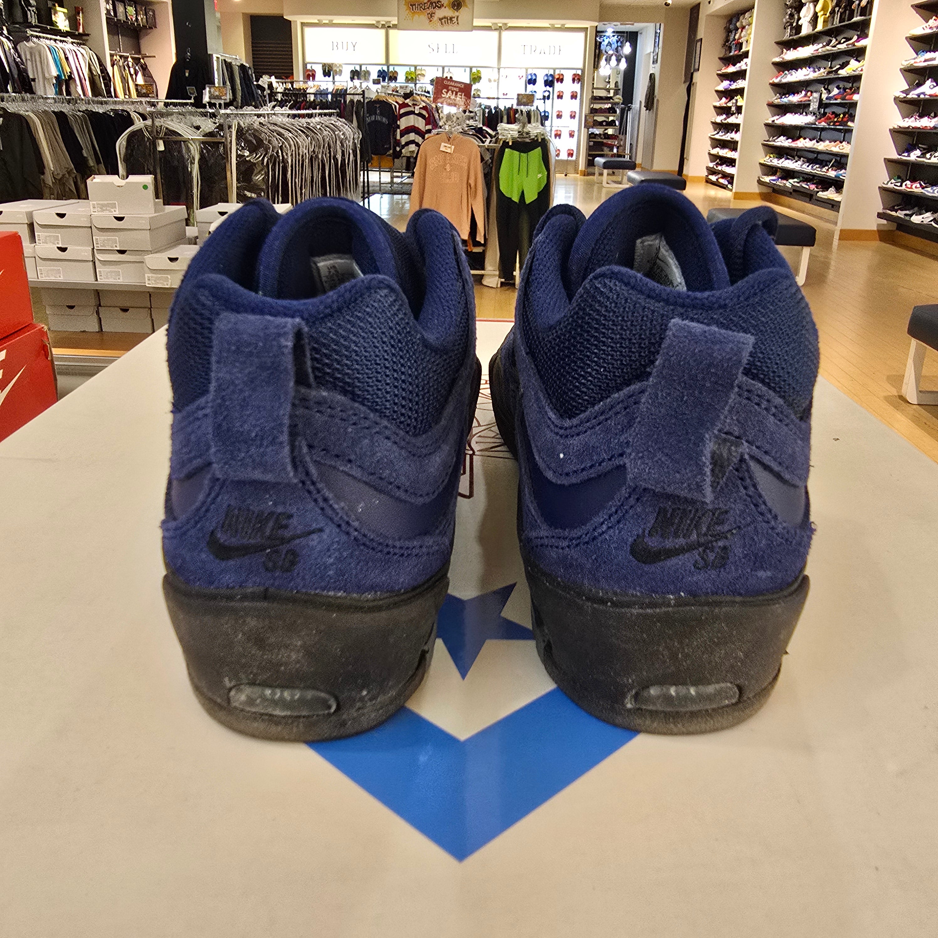 Nike SB Air Max Ishod Blue Void SZ 7.5 USED