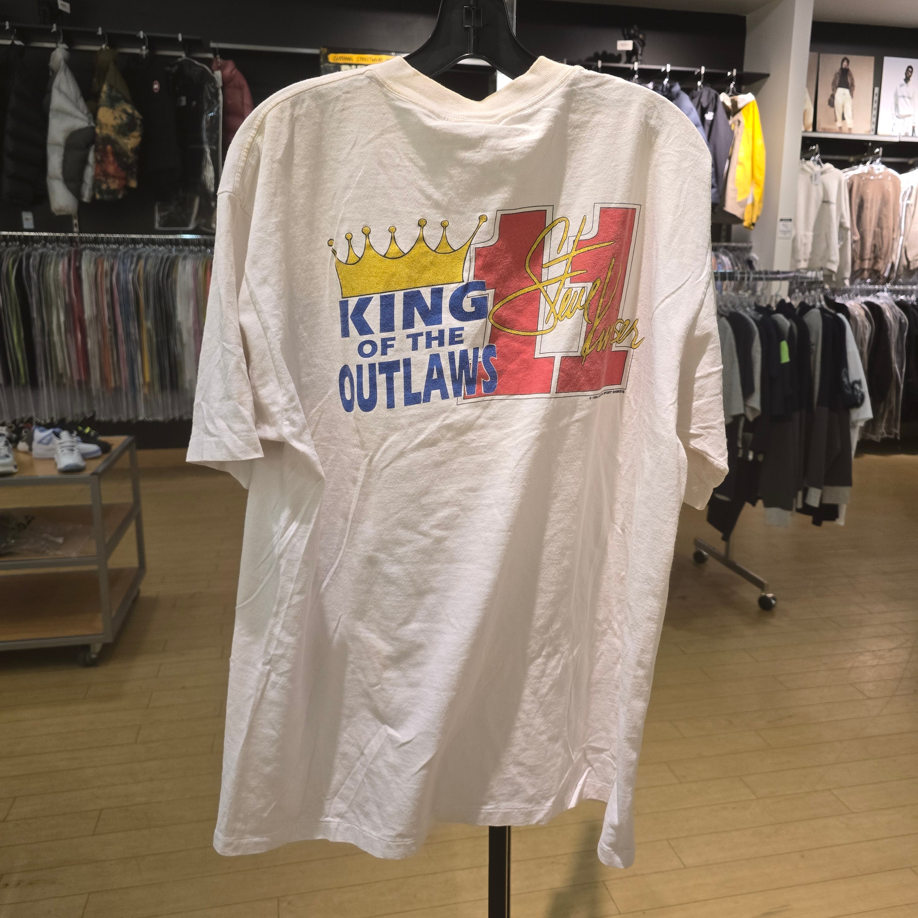 1994 Autographed Steve Kinser Racing Tee Size XL