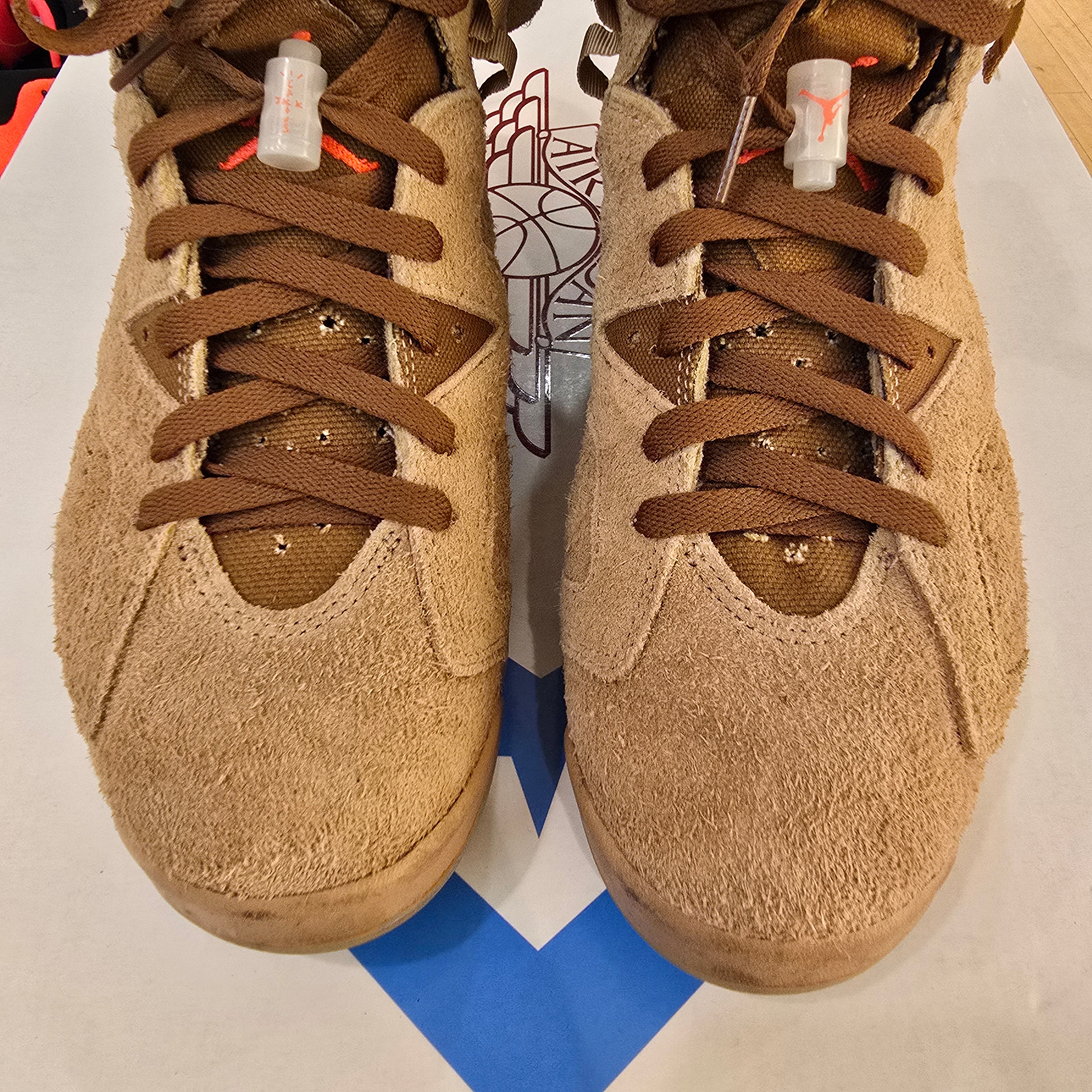 Jordan 6 Retro Travis Scott British Khaki SZ 7.5 USED