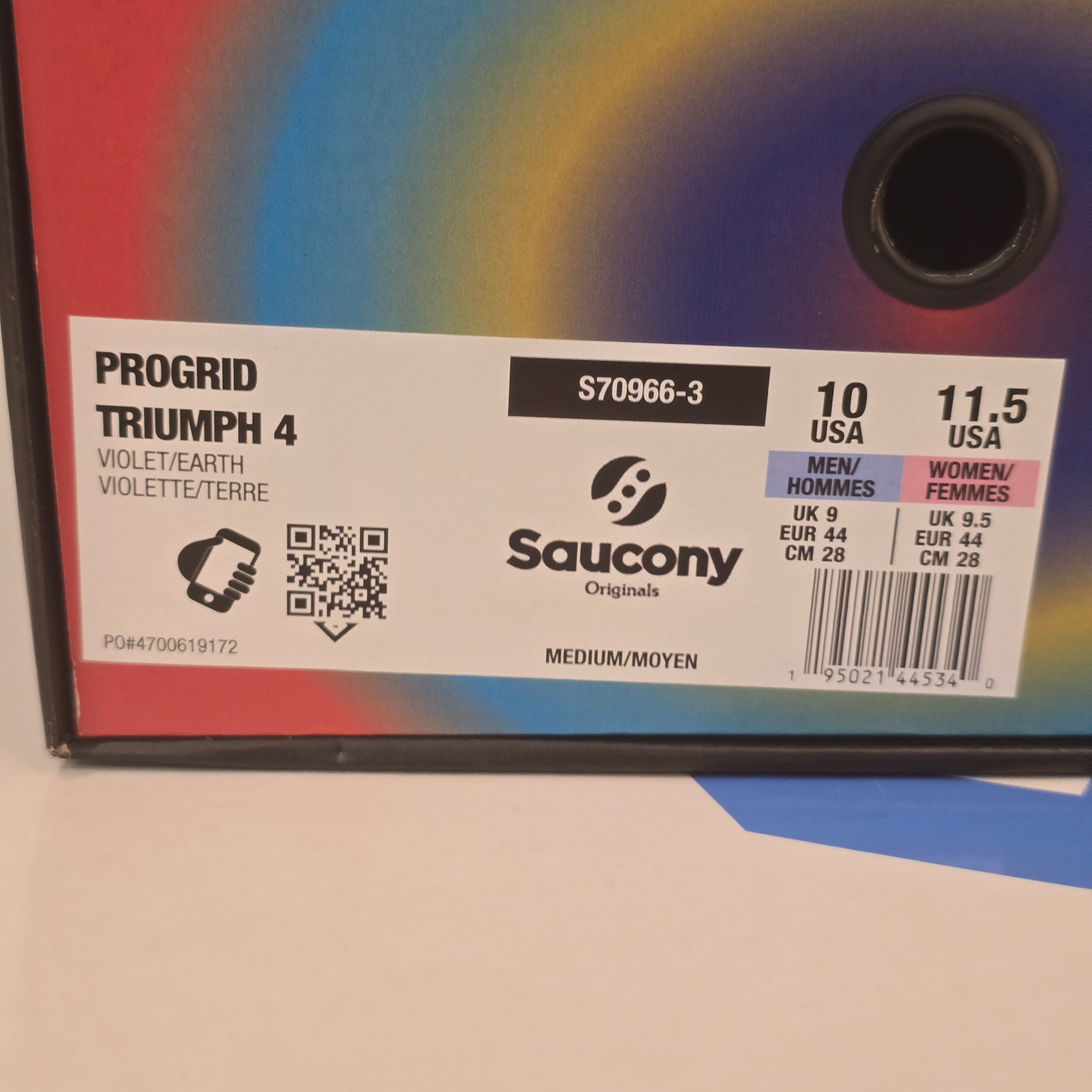 Saucony ProGrid Triumph 4 Jae Tips Flowers Grow Uptown Perilla SZ 10