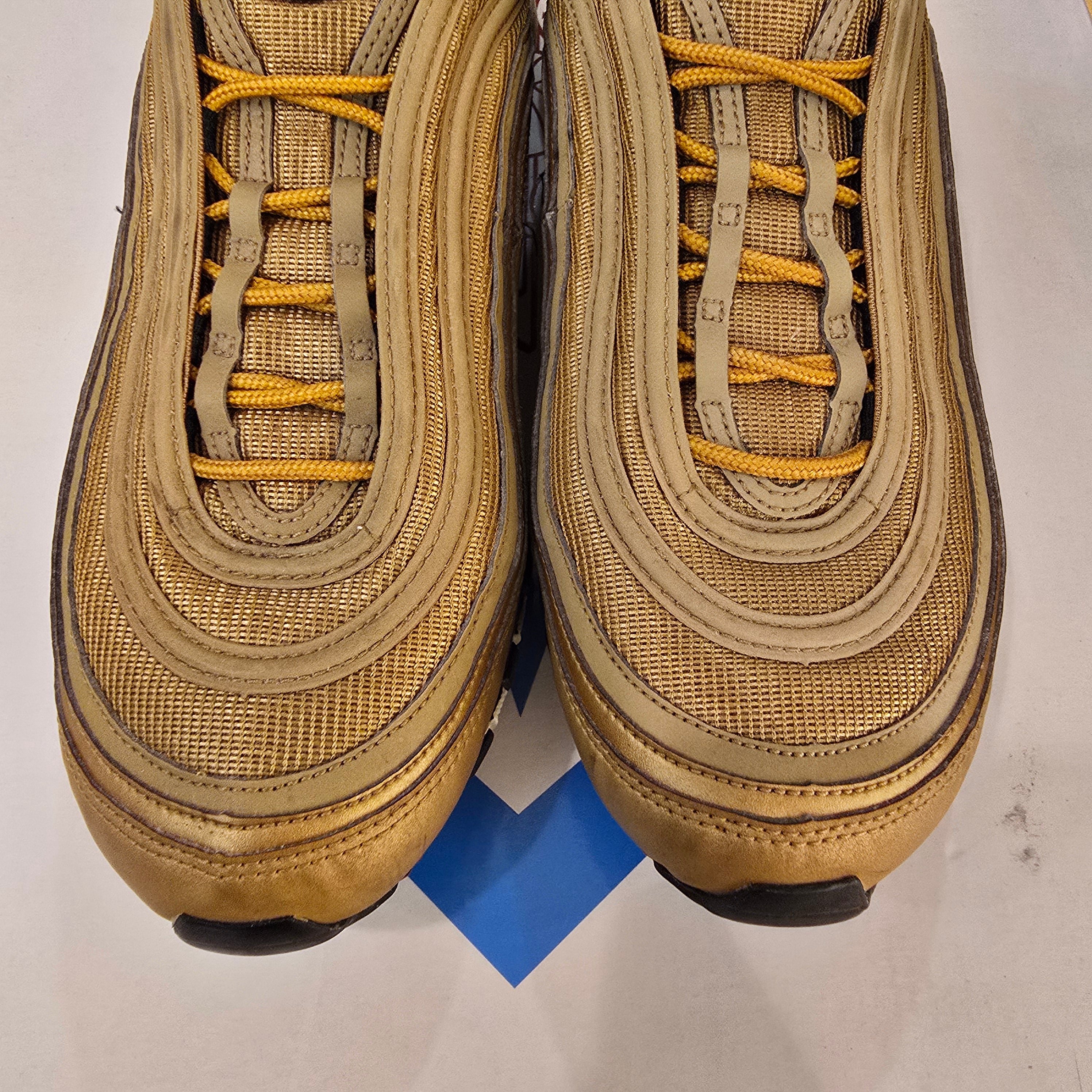 Nike Air Max 97 Metallic Gold (2017/2018) SZ 12 USED NO BOX