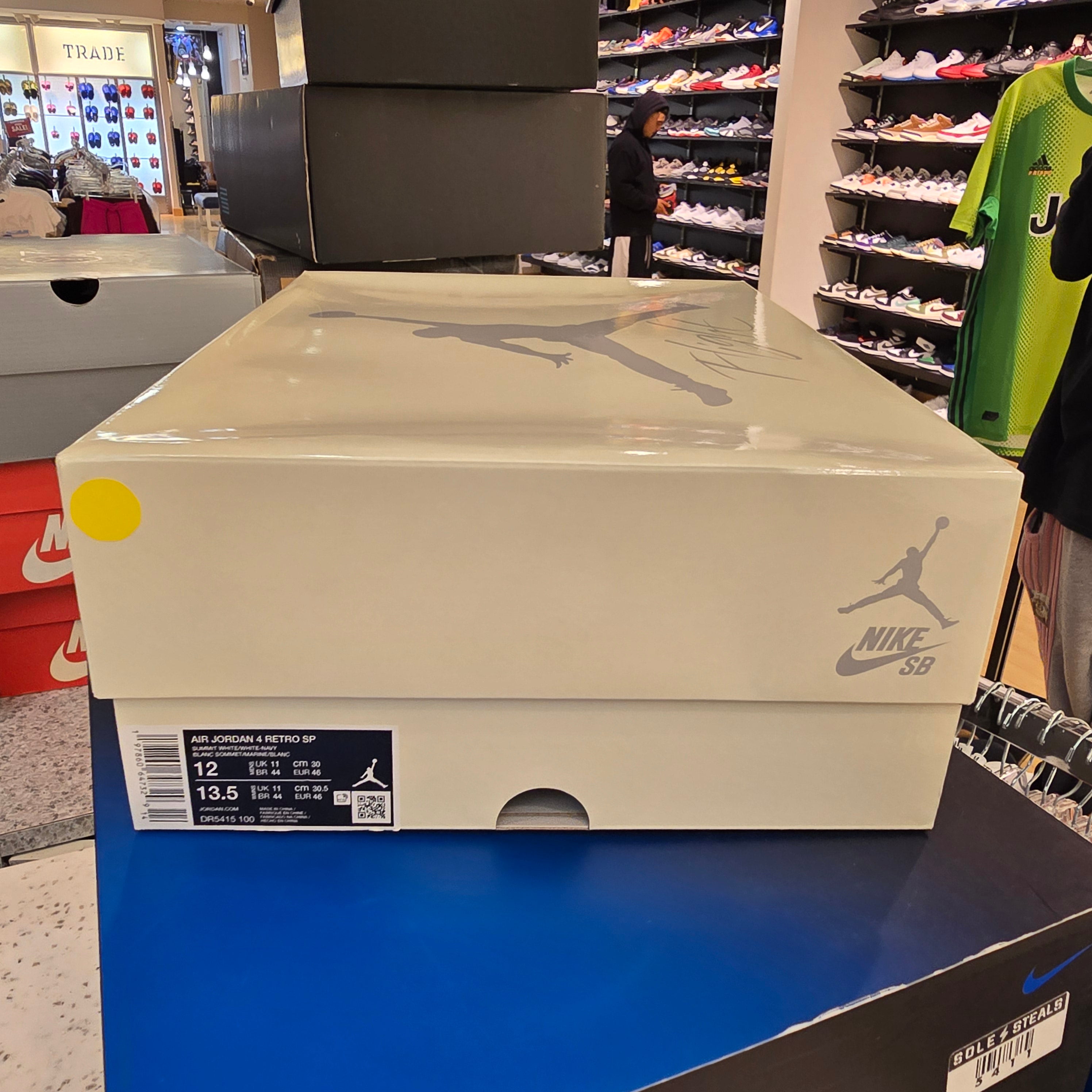 Jordan 4 Retro SB Navy SZ 12