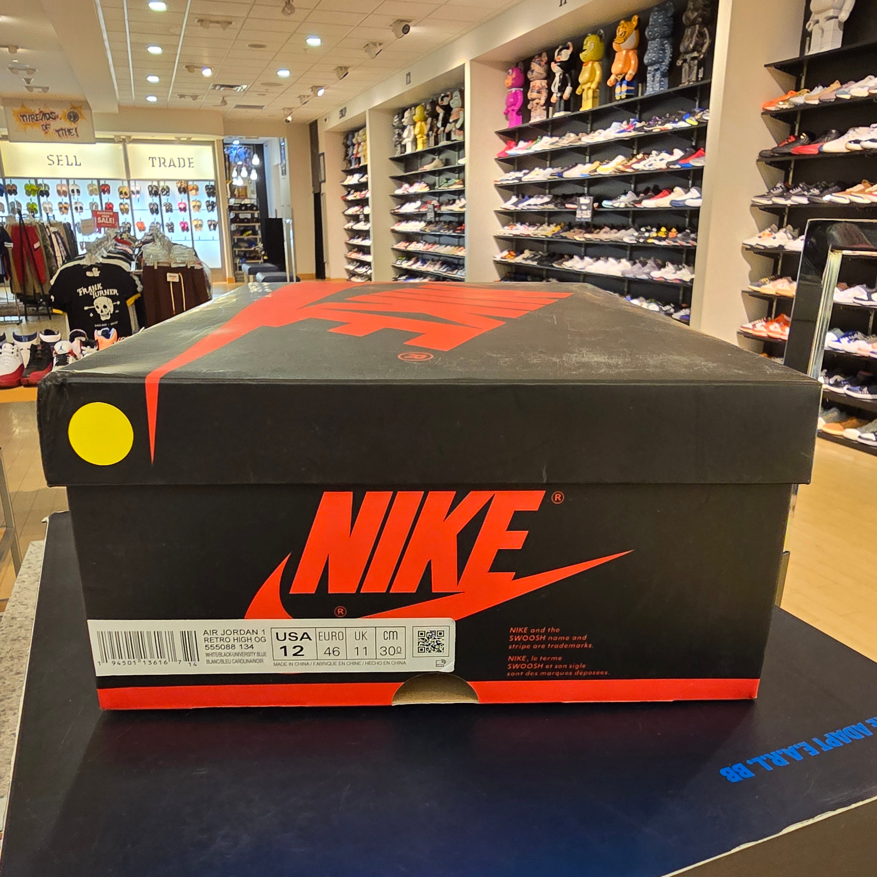 Jordan 1 Retro High OG University Blue SZ 12 USED