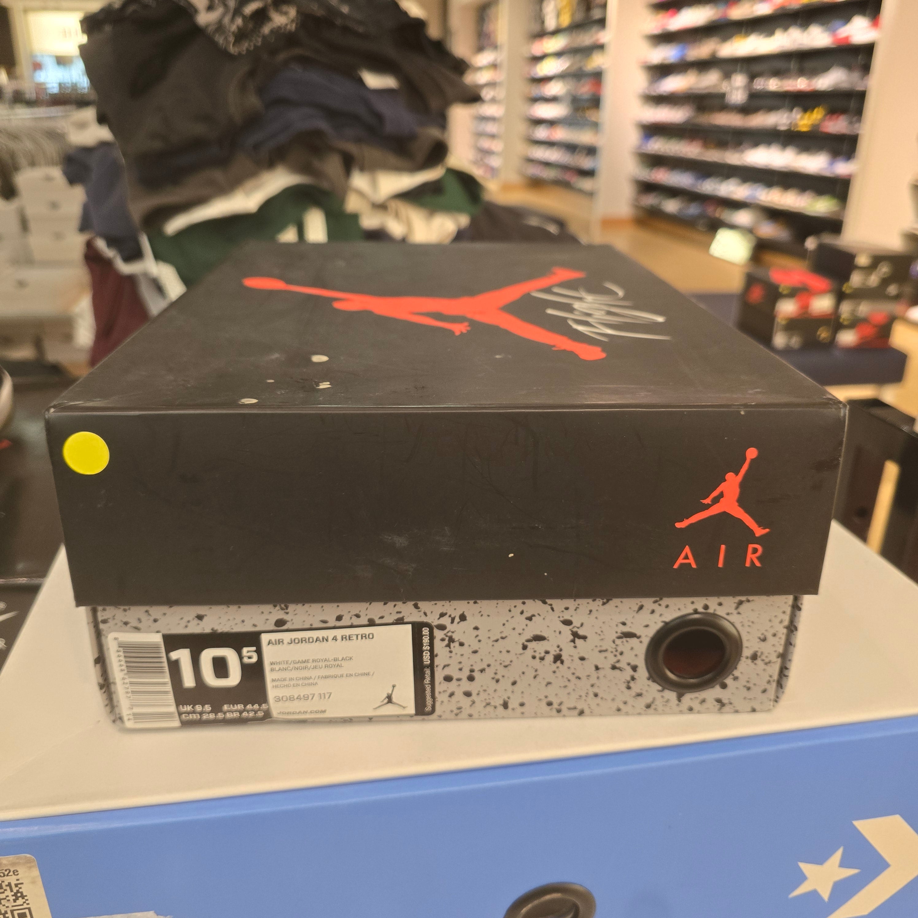 Jordan 4 Retro Motorsports (2017) SZ 10.5 USED