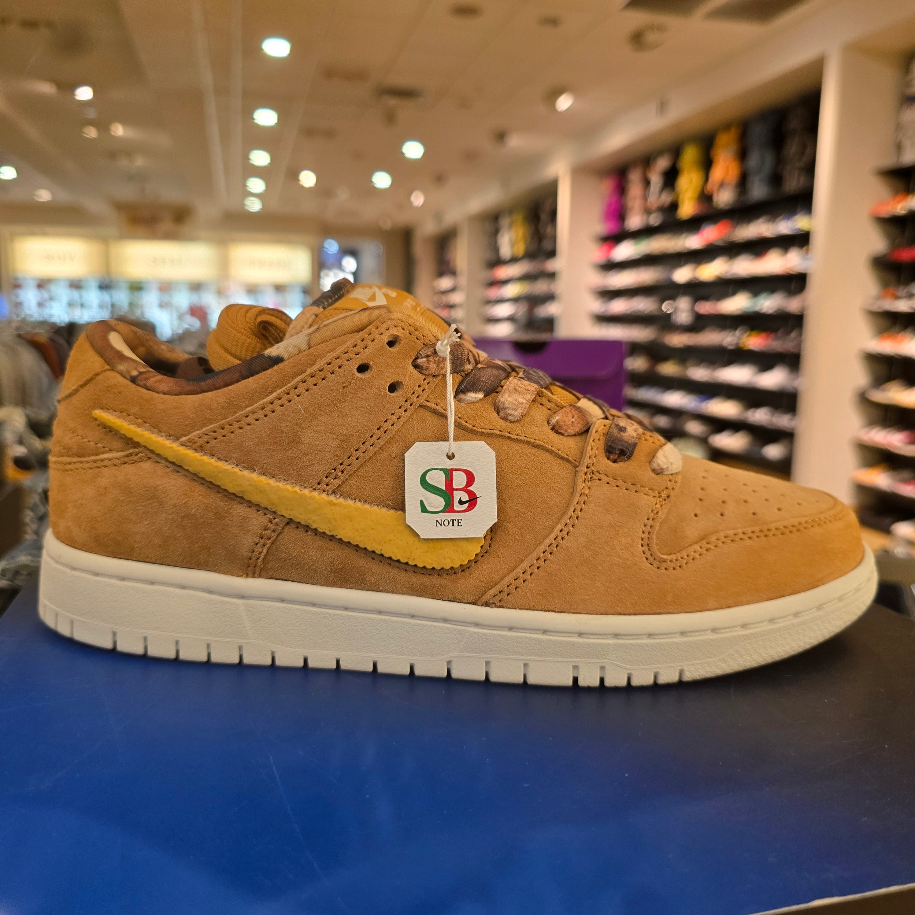 Nike SB Dunk Low Pro NOTE Shop Manchester Brew and Biscuits SZ 7.5