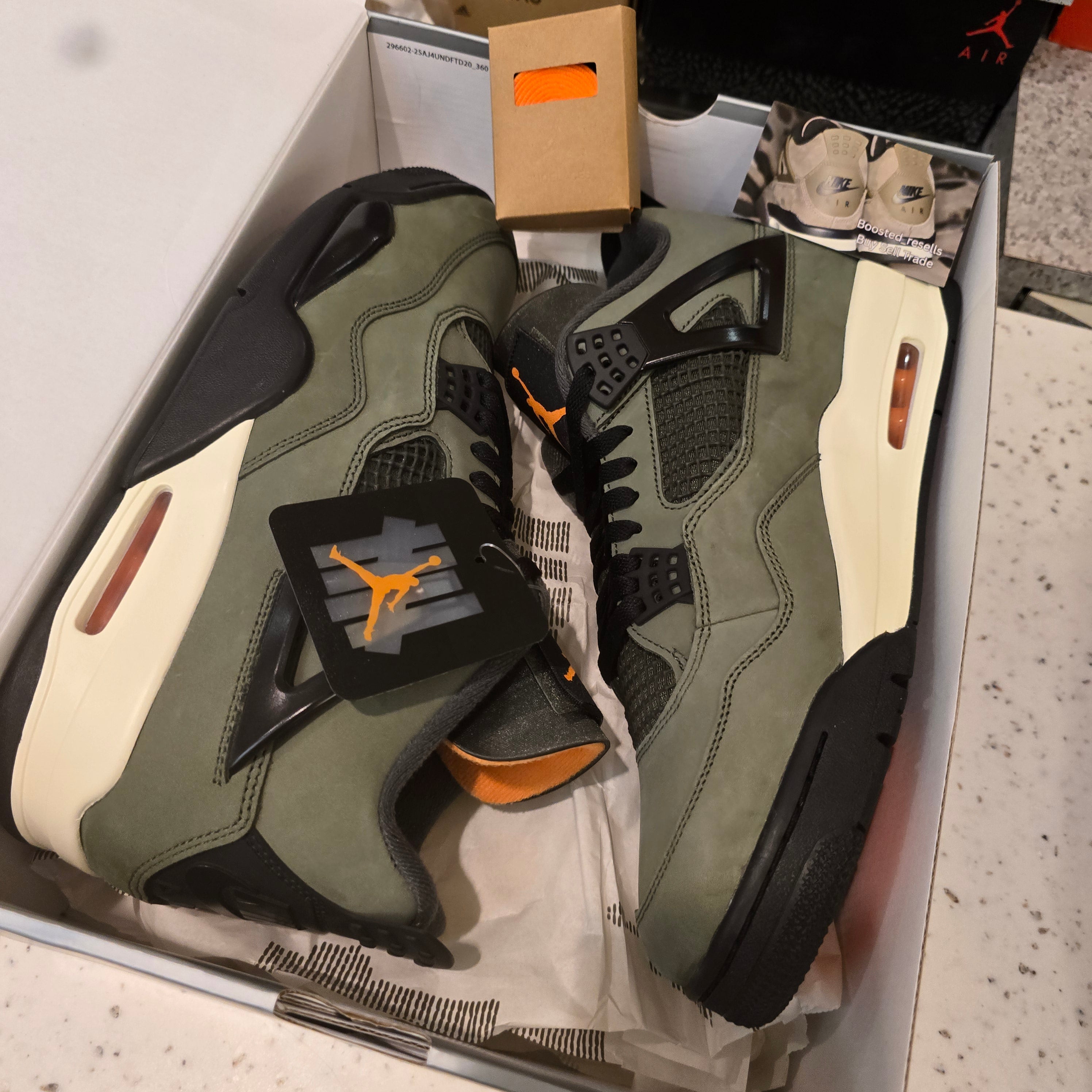 Jordan 4 Retro OG SP Undefeated (2025) SZ 12