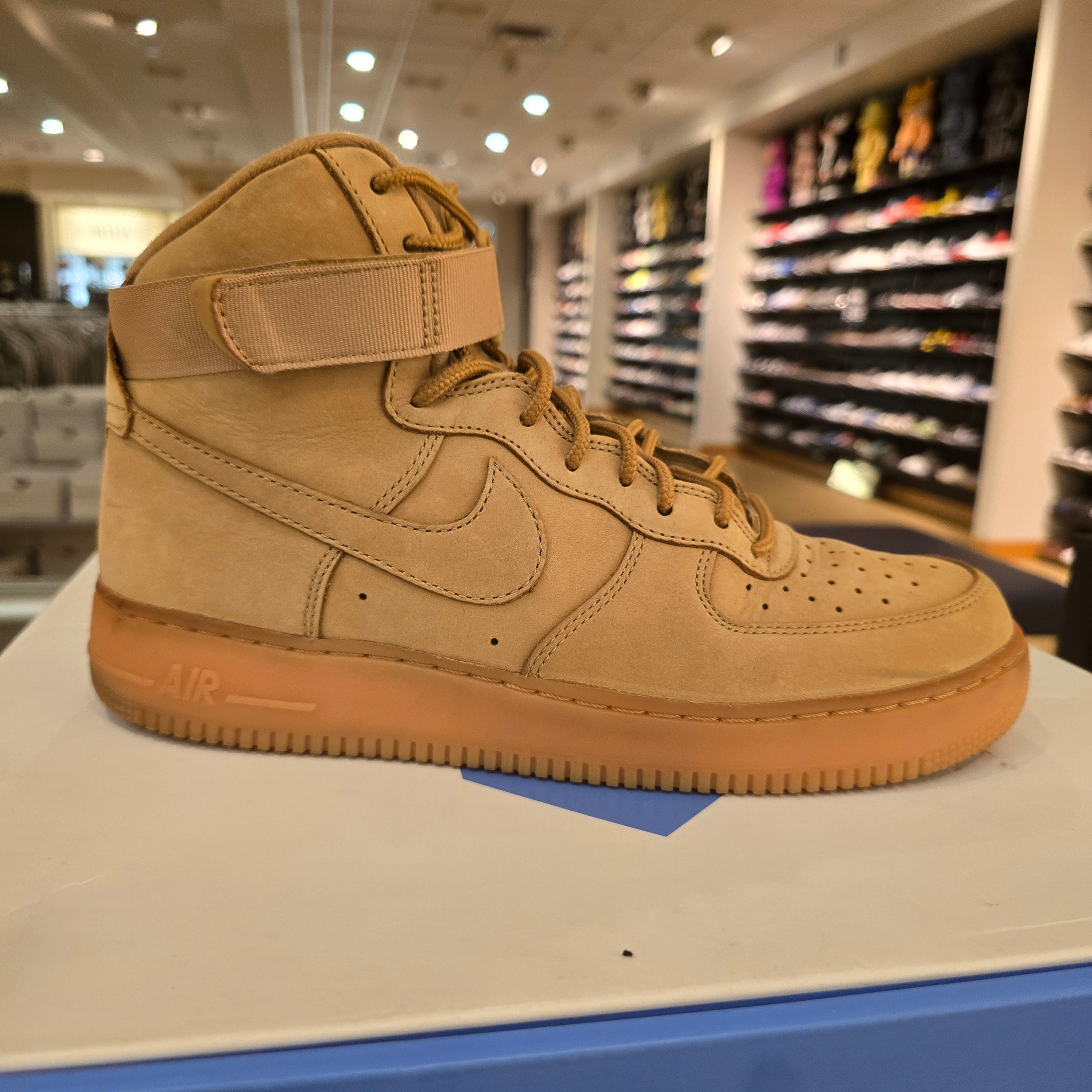 Nike Air Force 1 High Flax (2018) SZ 10 USED