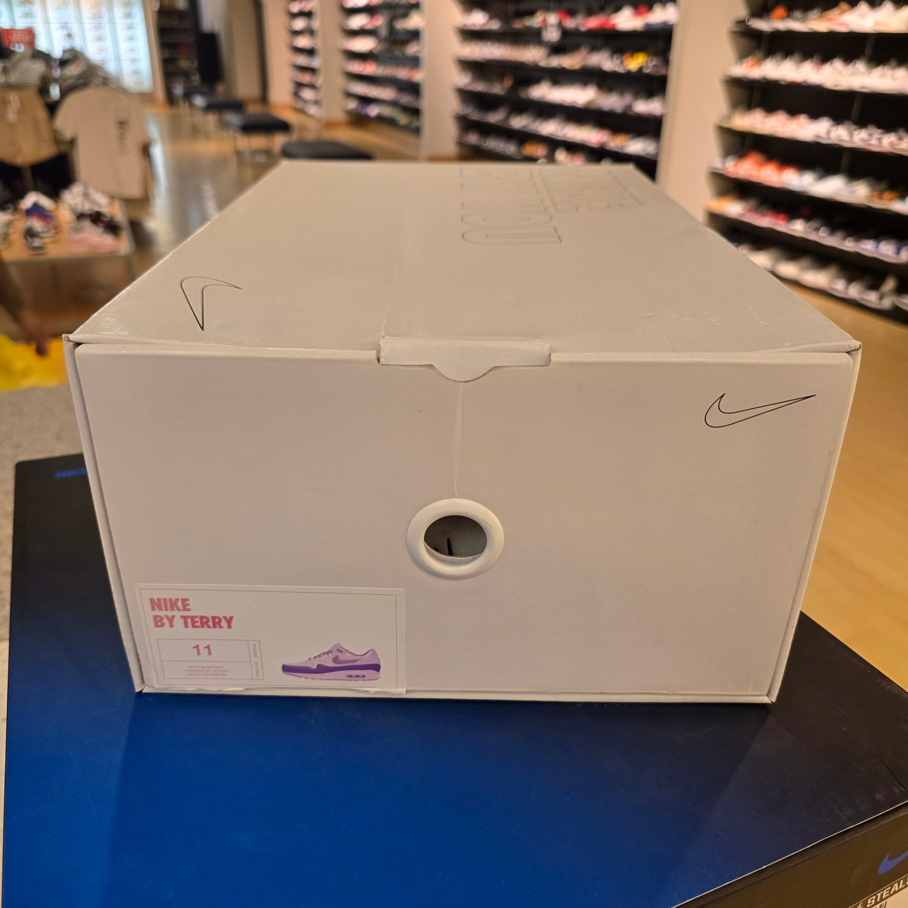 Nike By You Air Max 1 By Terry Blue Gum SZ 11 USED