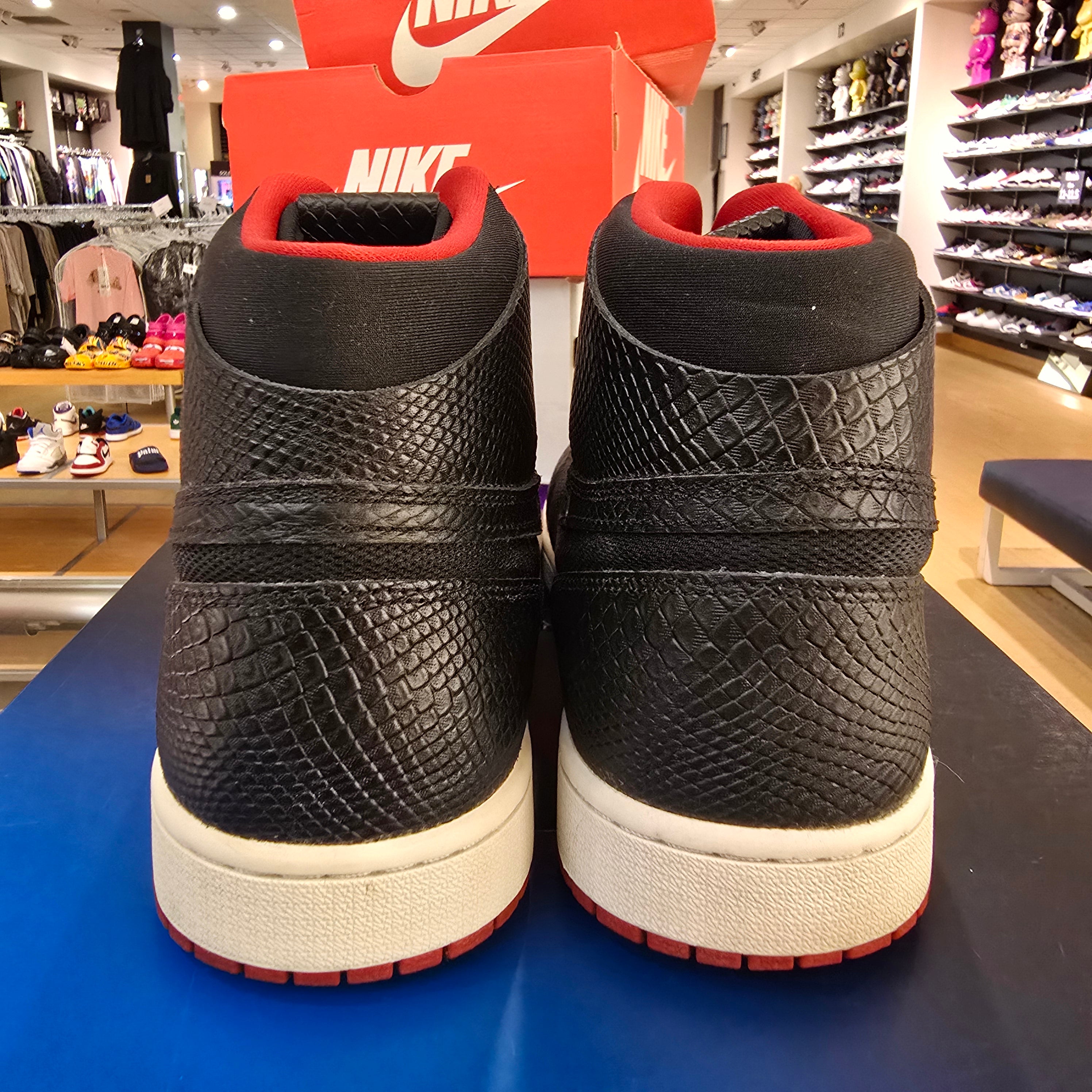 Jordan 1 Retro Nouveau Snakeskin SZ 11.5 USED NO BOX SEPERATION