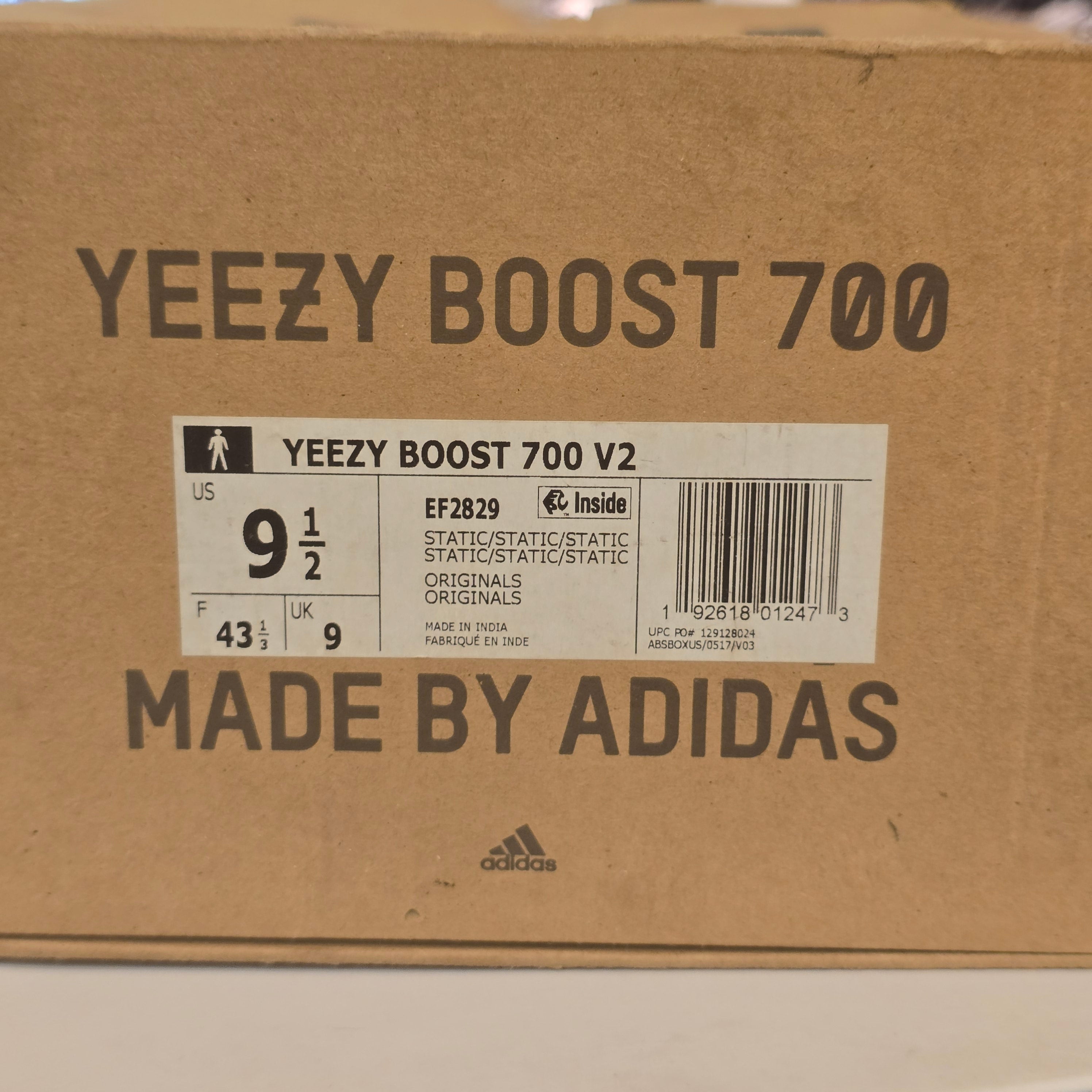Adidas Yeezy Boost 700 V2 Static SZ 9.5