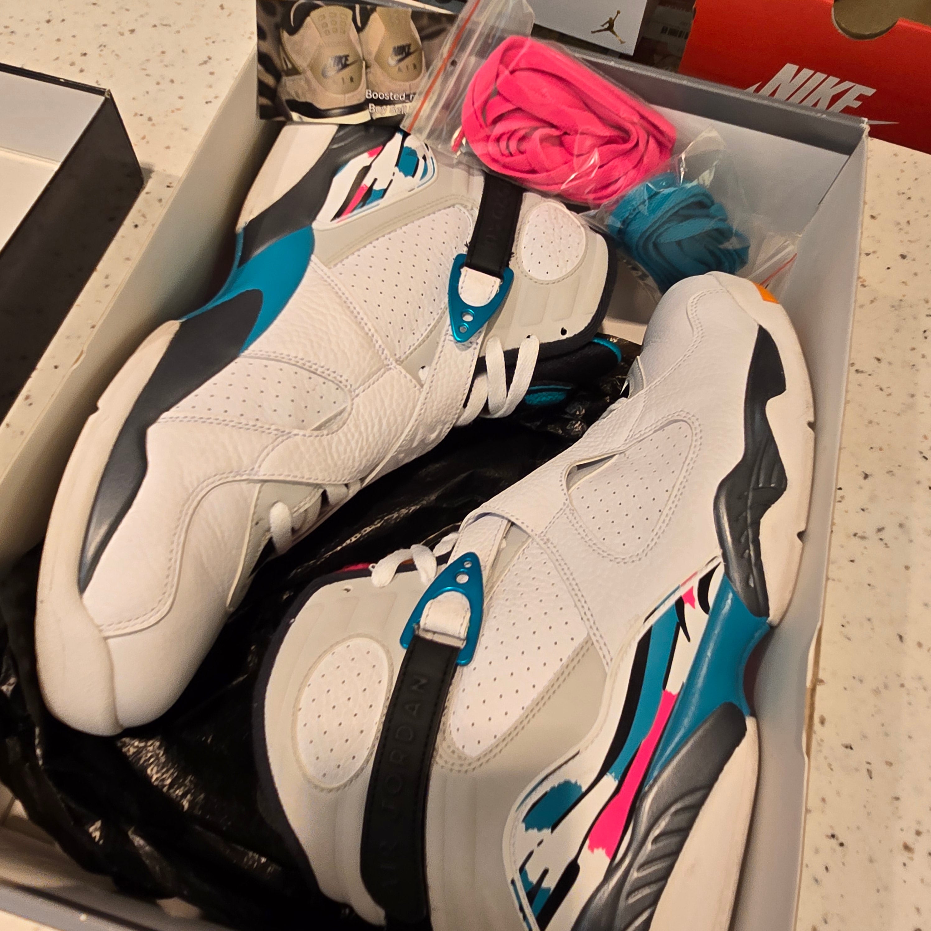 Jordan 8 Retro South beach SZ 12 USED