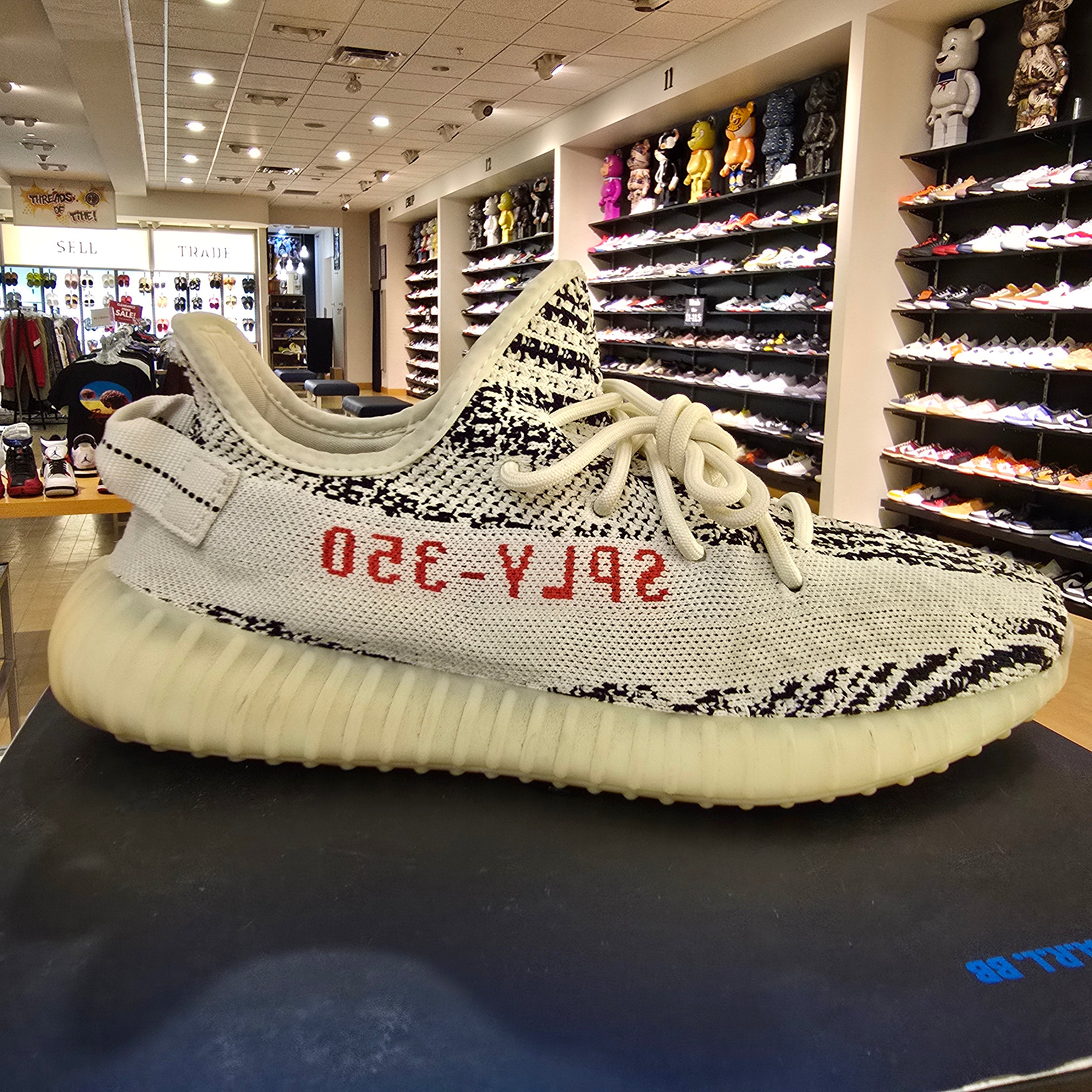 Adidas Yeezy Boost 350 V2 Zebra SZ 10.5 USED