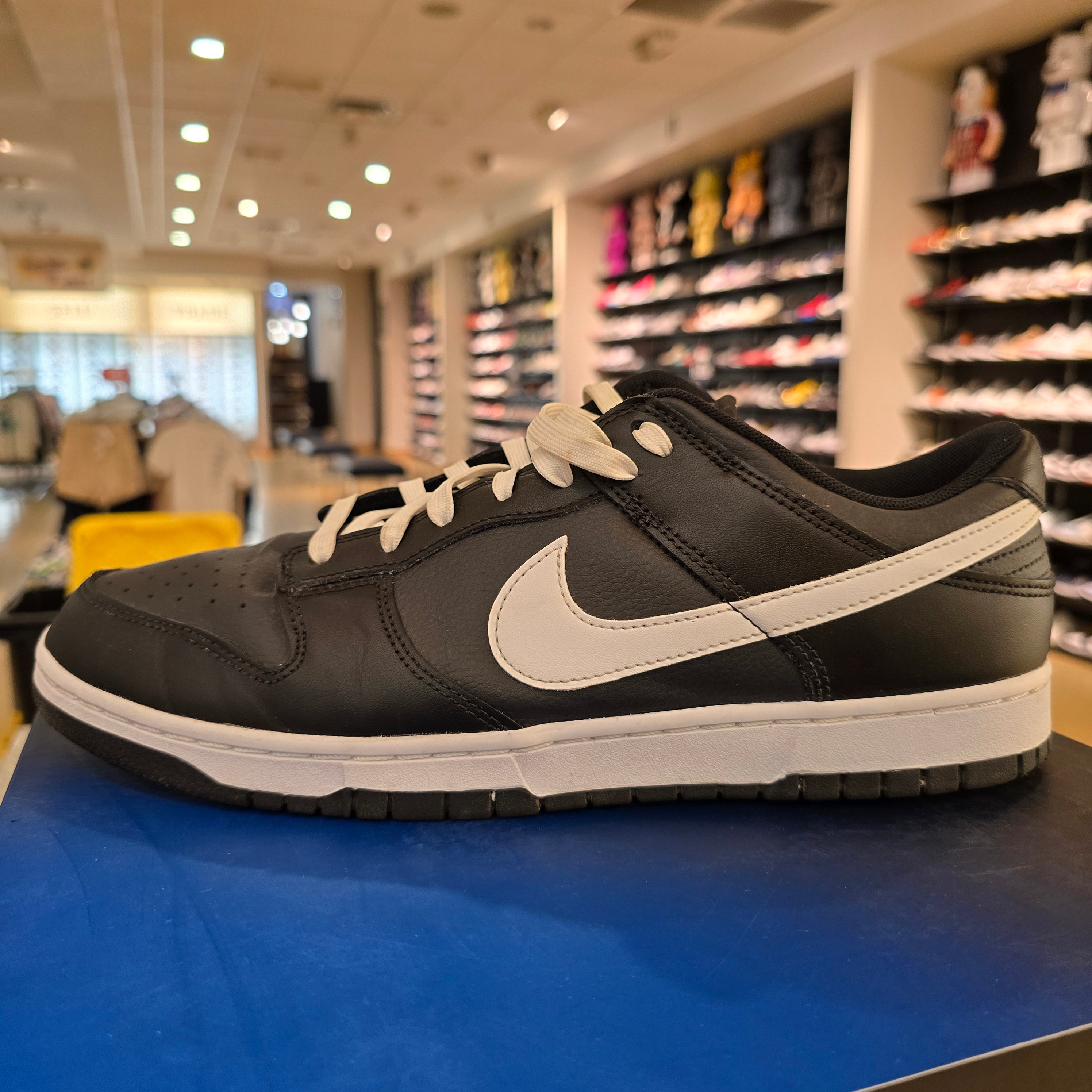Nike Dunk Low Black White 2022 SZ 11.5 USED