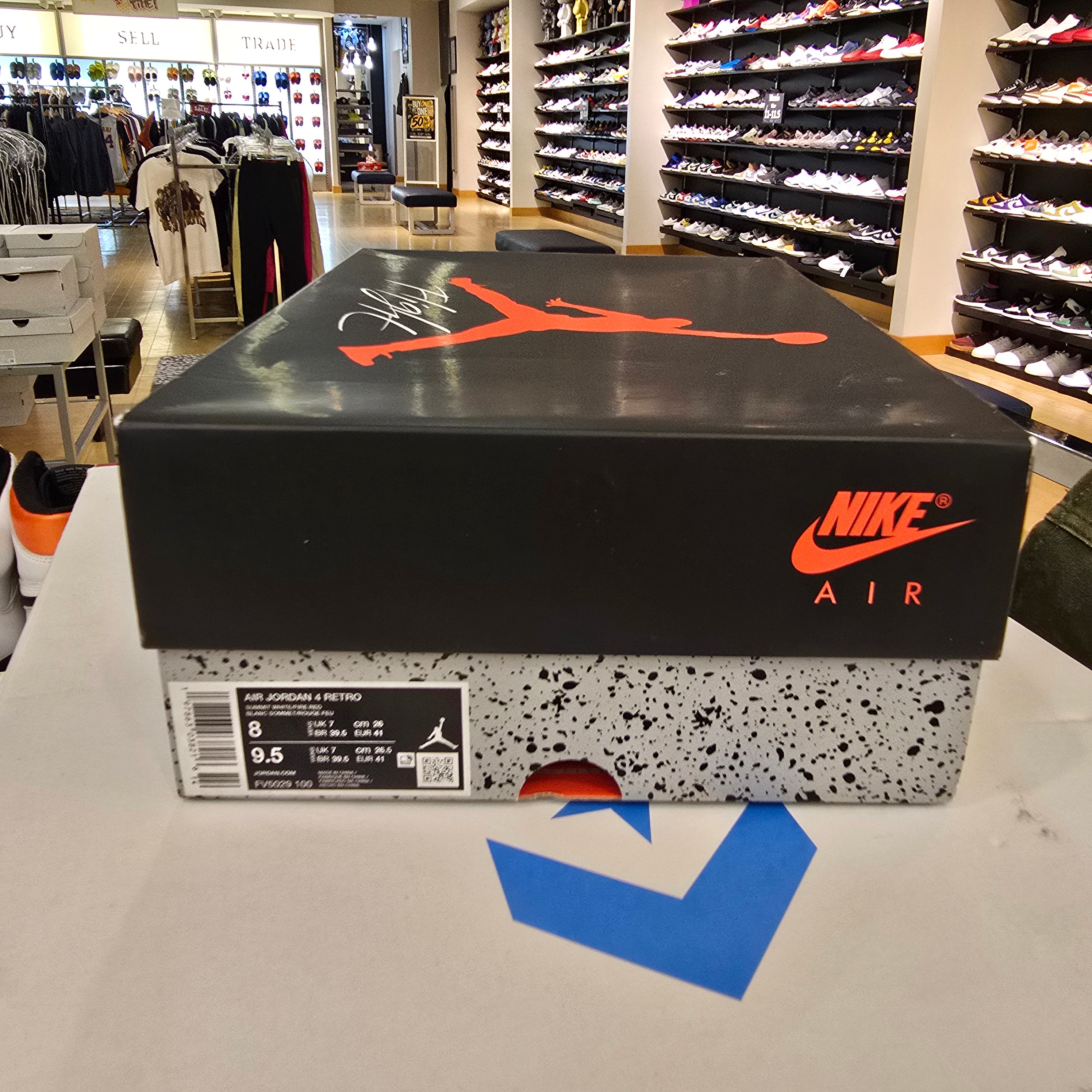 Jordan 4 Retro White Cement (2025) SZ 8