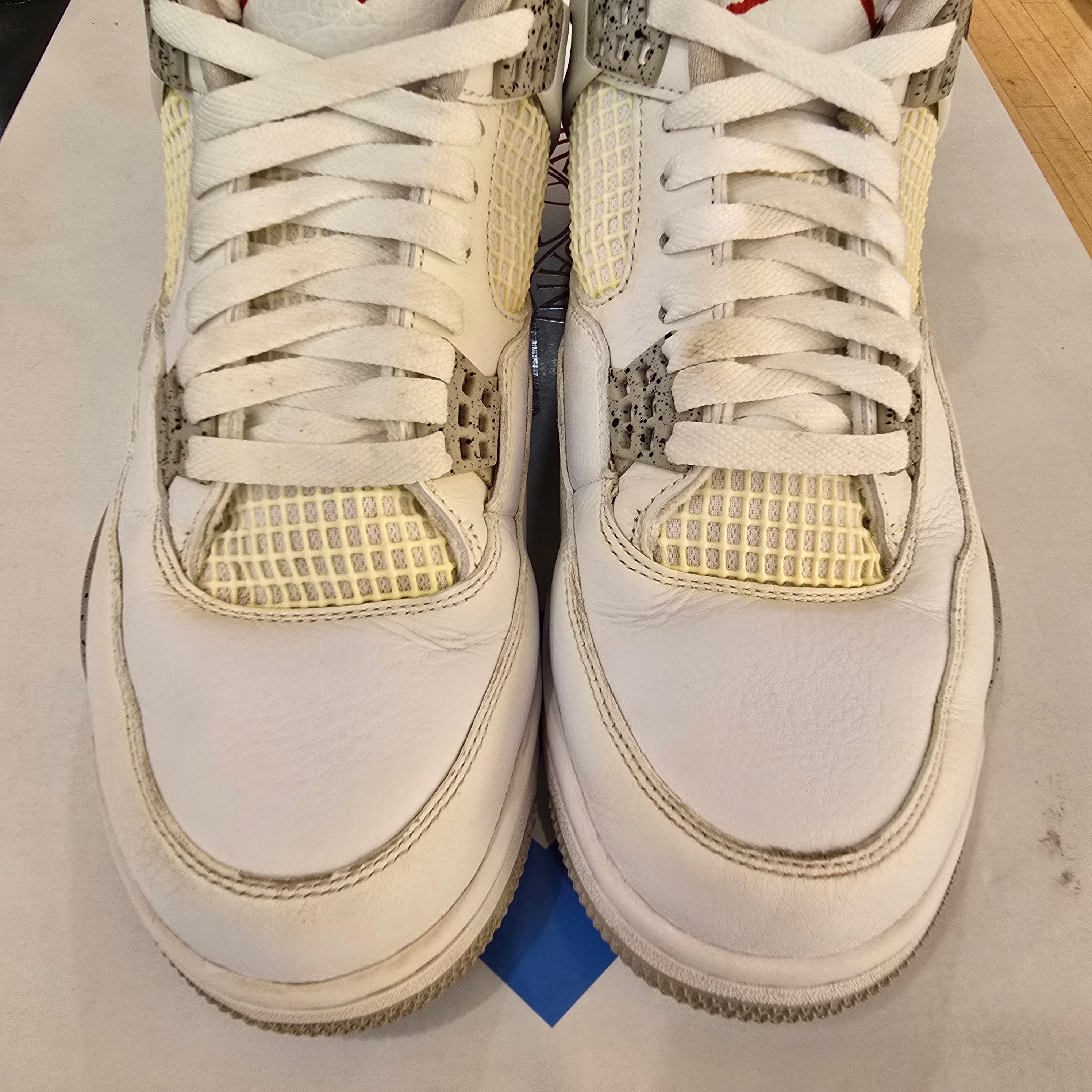 Jordan 4 Retro White Oreo (2021) SZ 10 USED