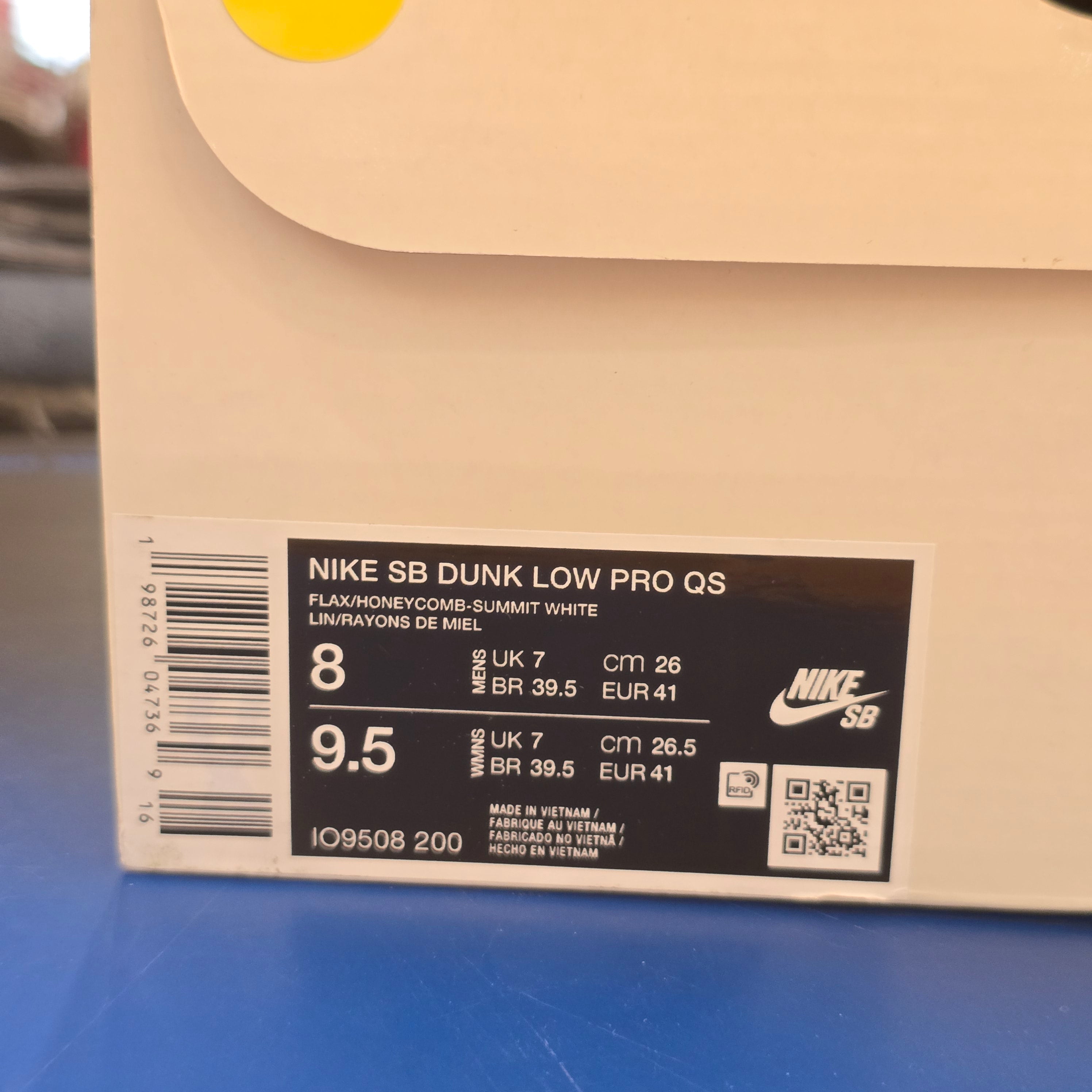 Nike SB Dunk Low Pro NOTE Shop Manchester Brew and Biscuits SZ 8