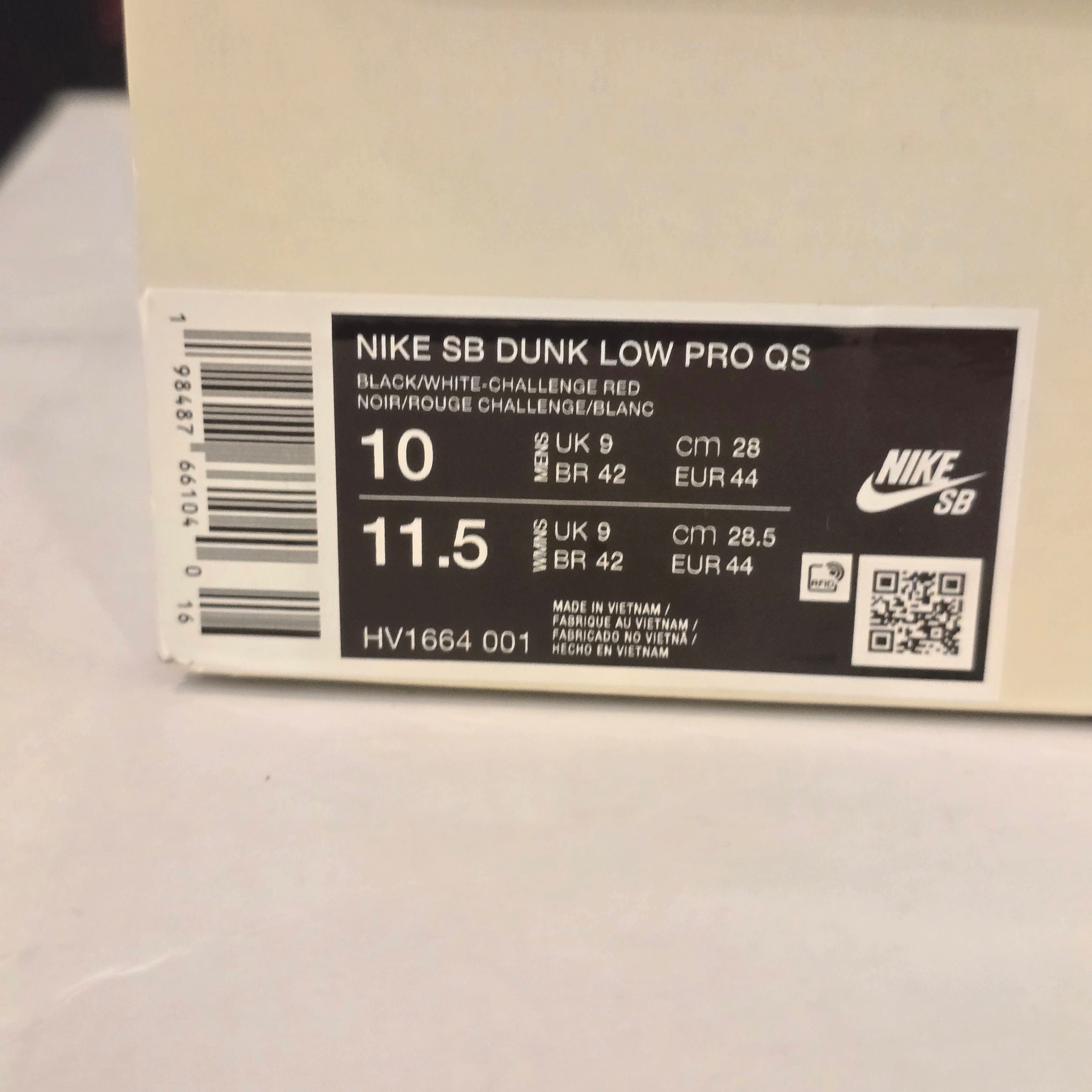 Nike SB Dunk Low Bronx Girls Skate SZ 10