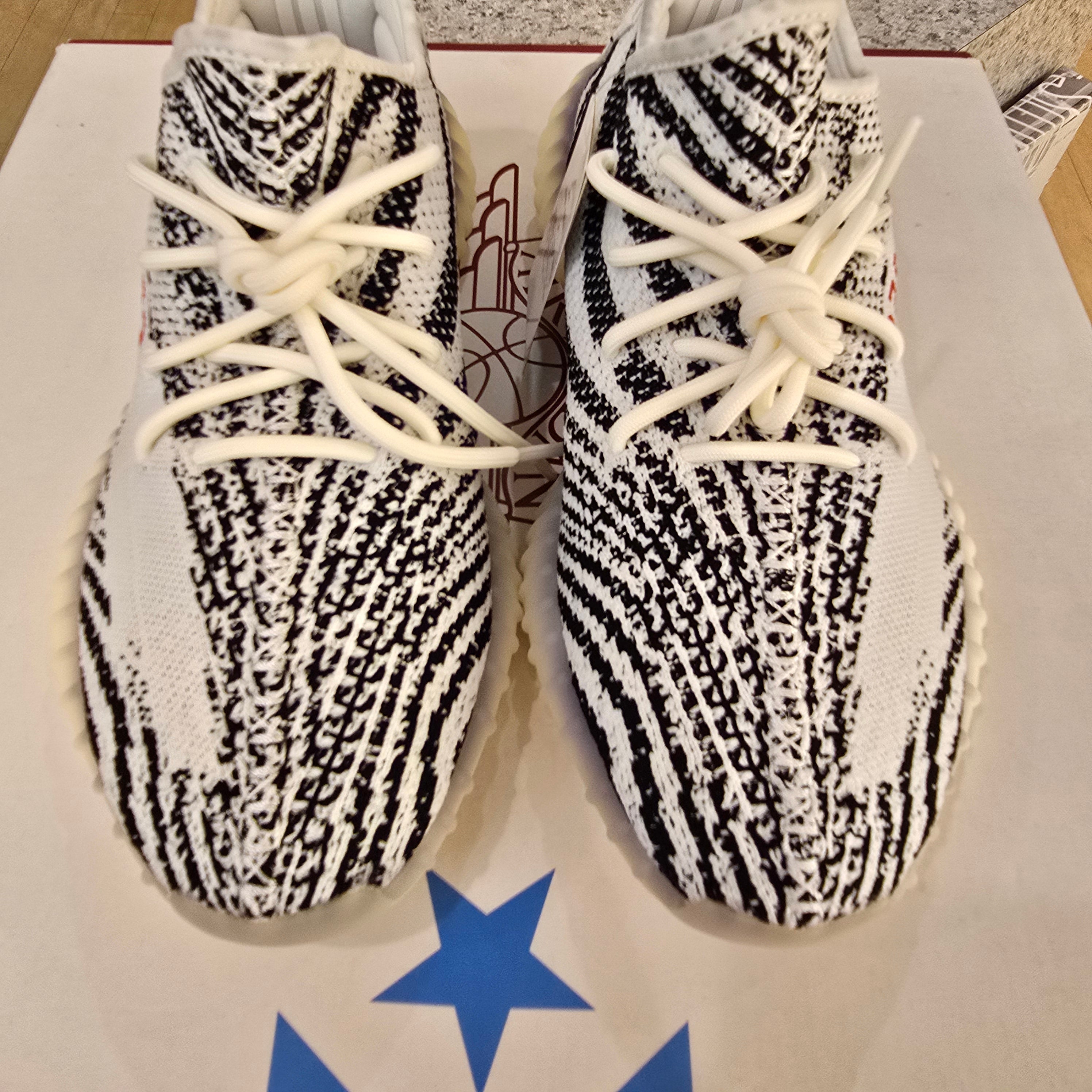 Adidas Yeezy Boost 350 V2 Zebra SZ 9.5
