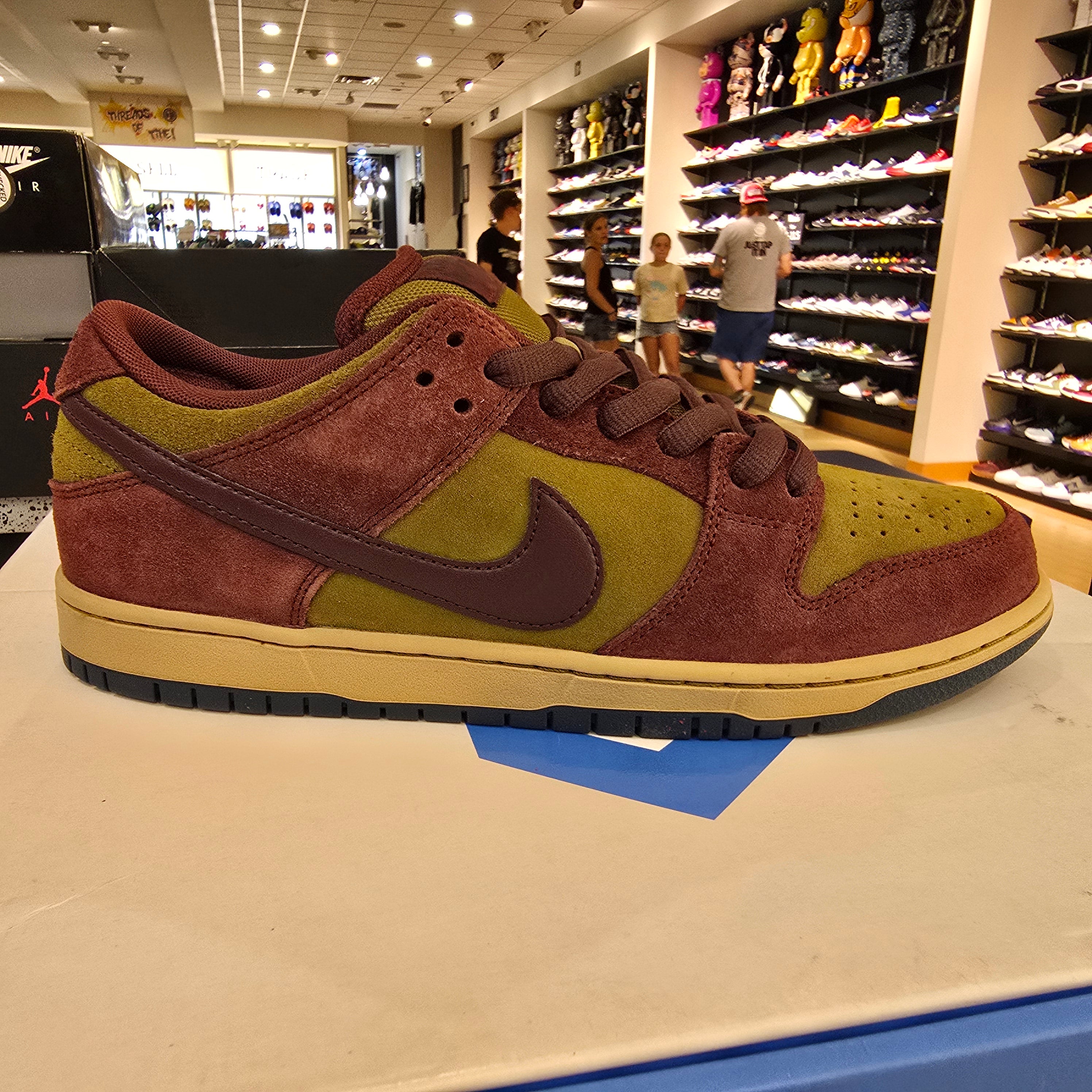 Nike SB Dunk Low Dark Team Red Olive Flak SZ 10