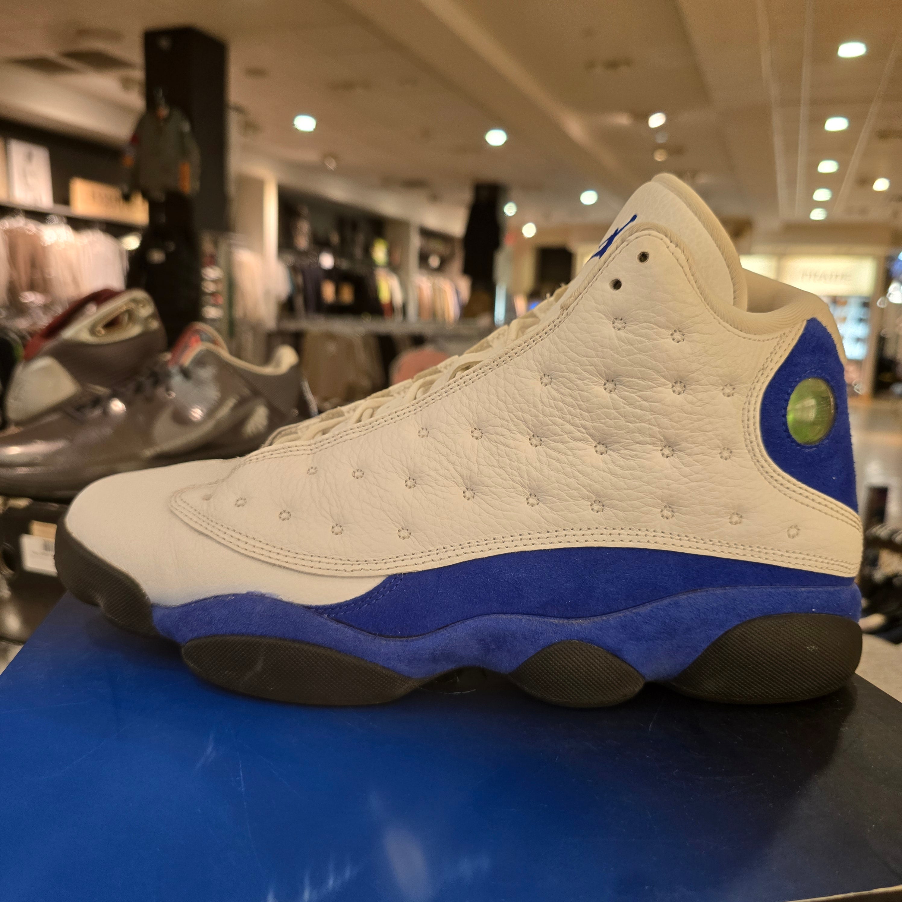 Jordan 13 Retro White Hyper Royal Black SZ 12 USED