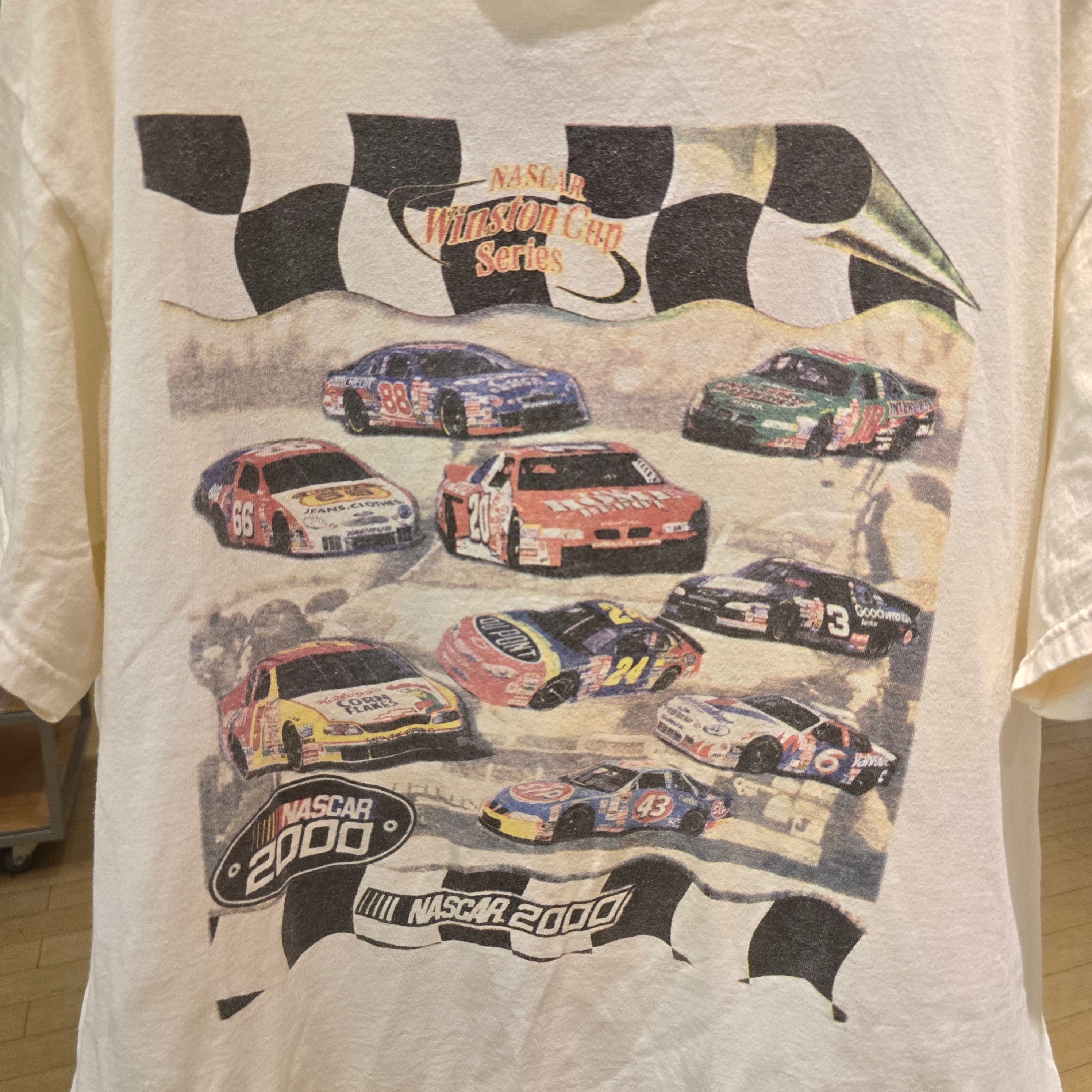 Y2K Nascar Winston Cup Tee White Size XL