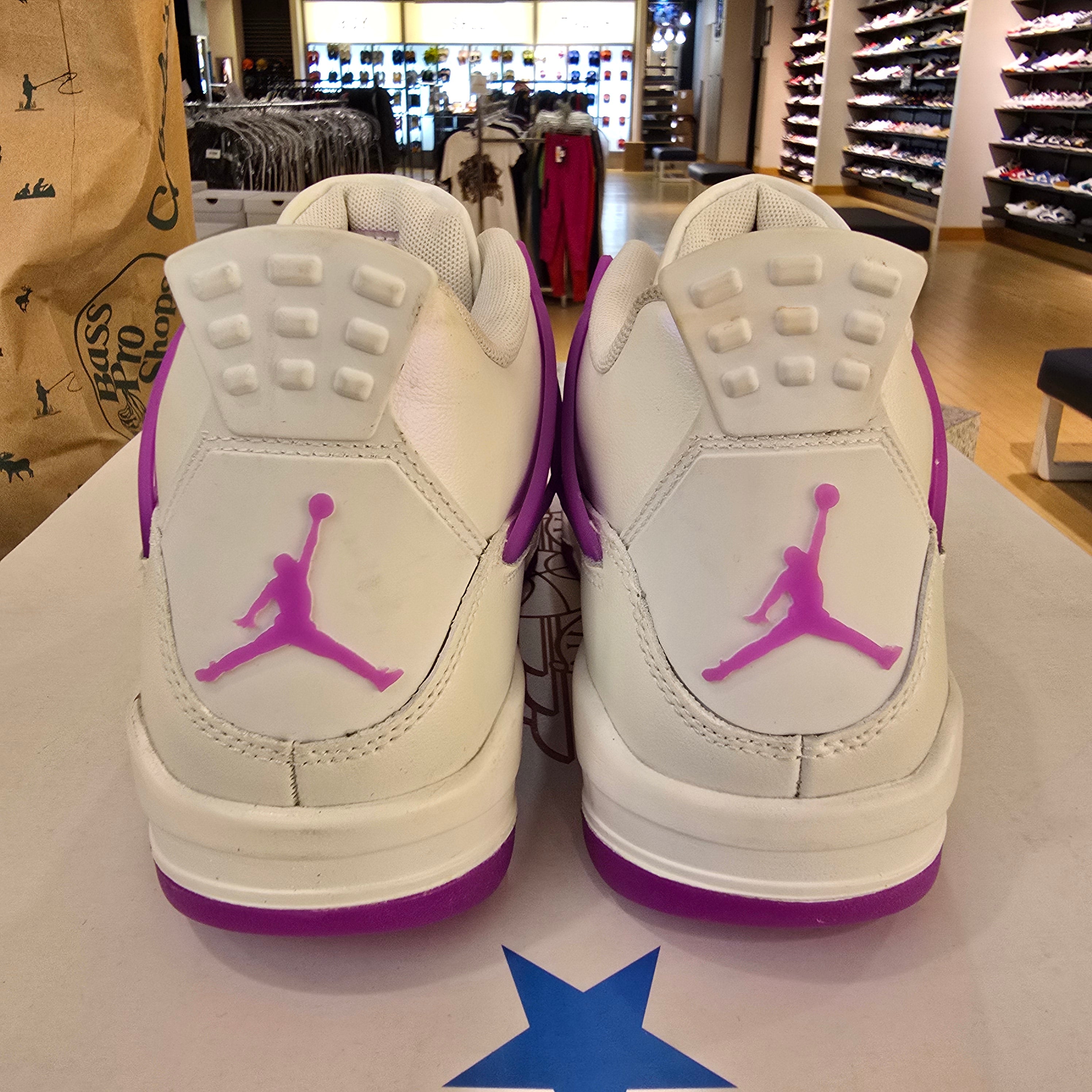 Jordan 4 Retro Hyper Violet (GS) SZ 7Y USED NO BOX
