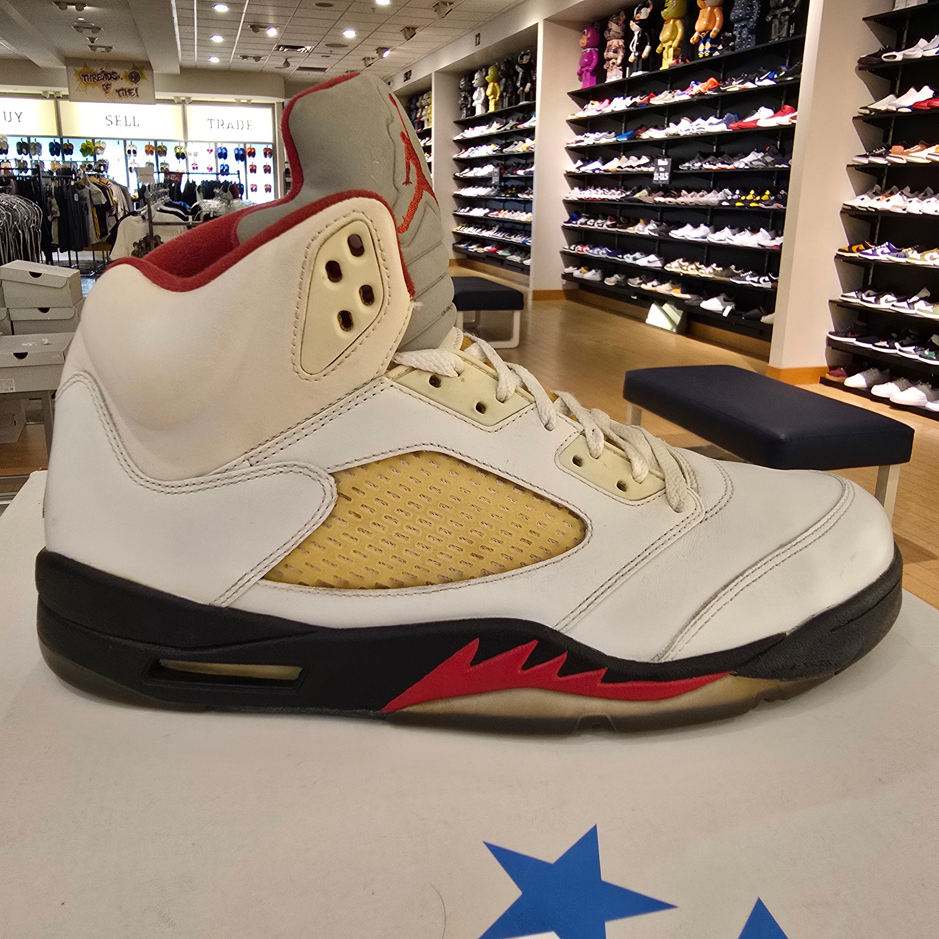 Jordan 5 Retro Fire Red (2013) SZ 12 USED NO BOX