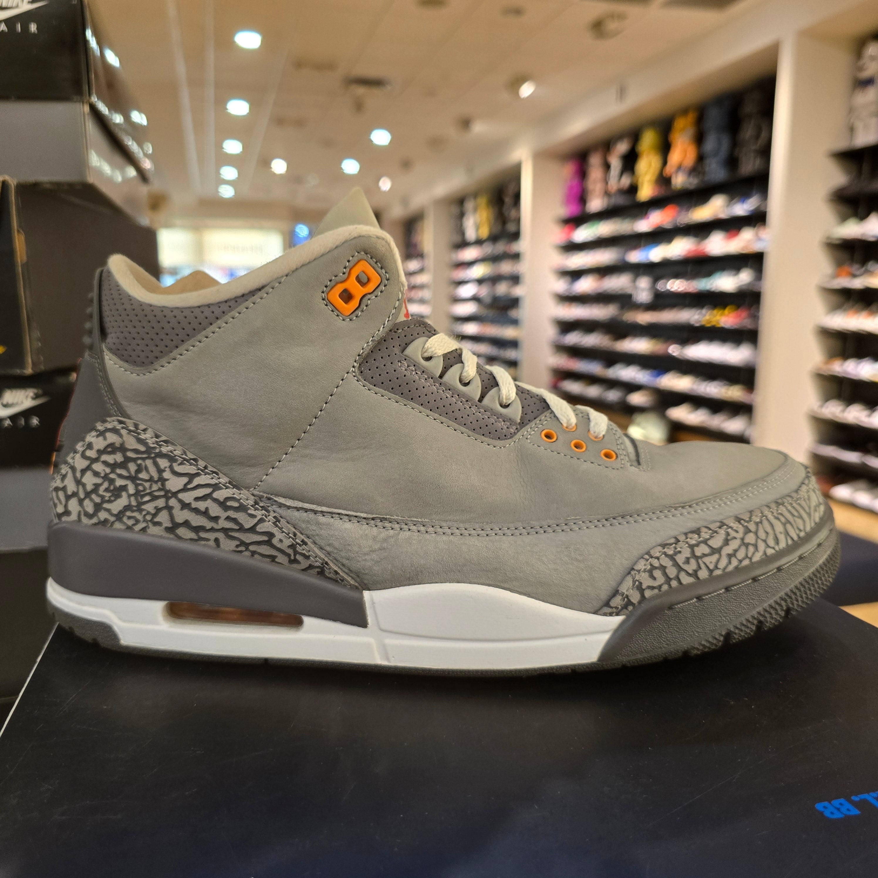 Jordan 3 Retro Cool Grey (2021) SZ 12 USED