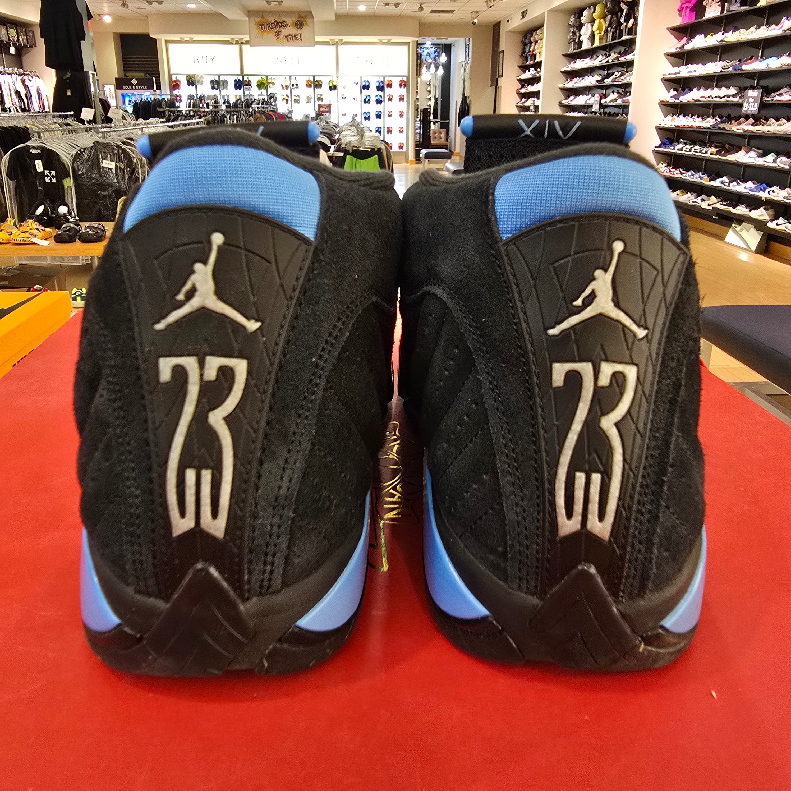 Jordan 14 Retro Black University Blue (2026) SZ 9 USED