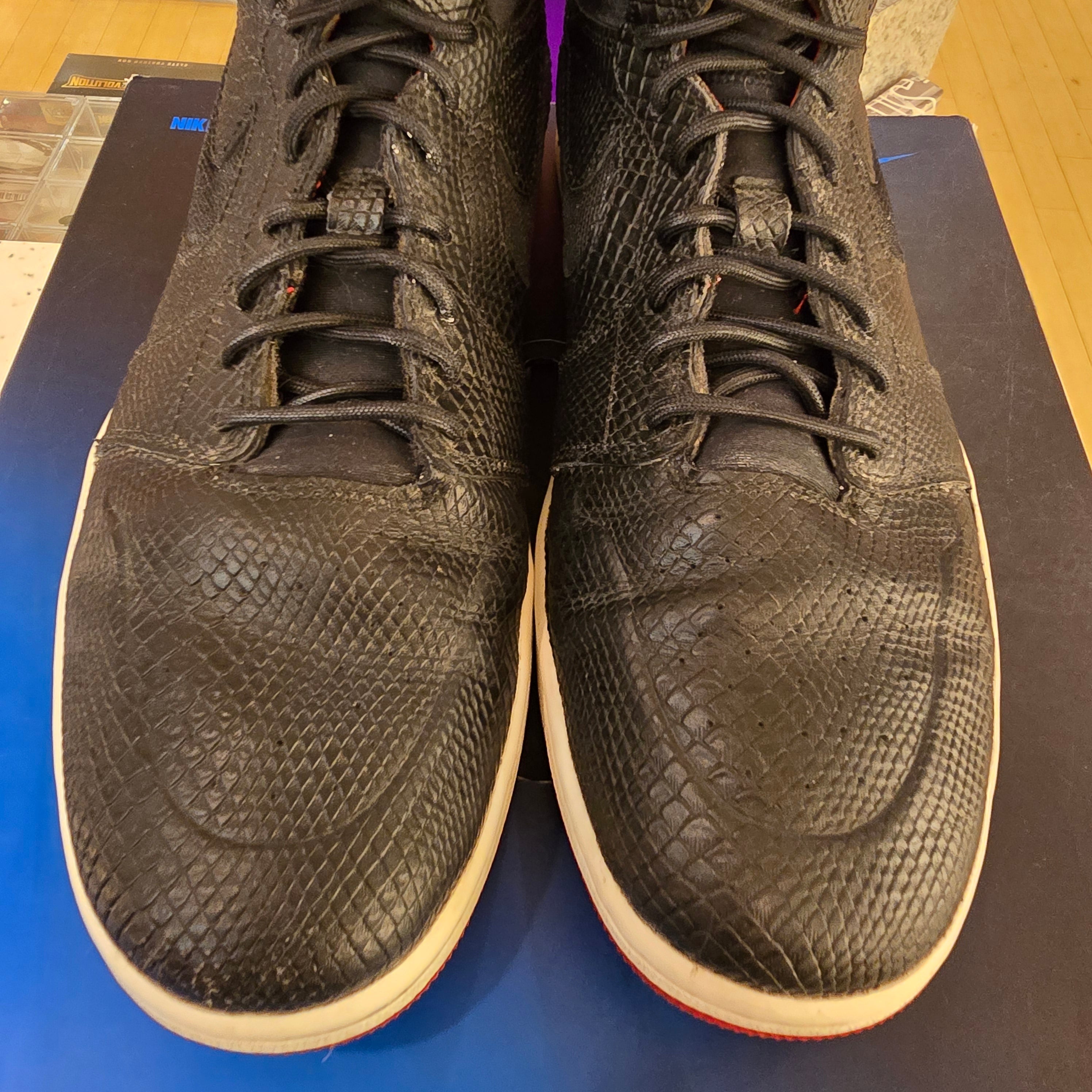 Jordan 1 Retro Nouveau Snakeskin SZ 11.5 USED NO BOX SEPERATION