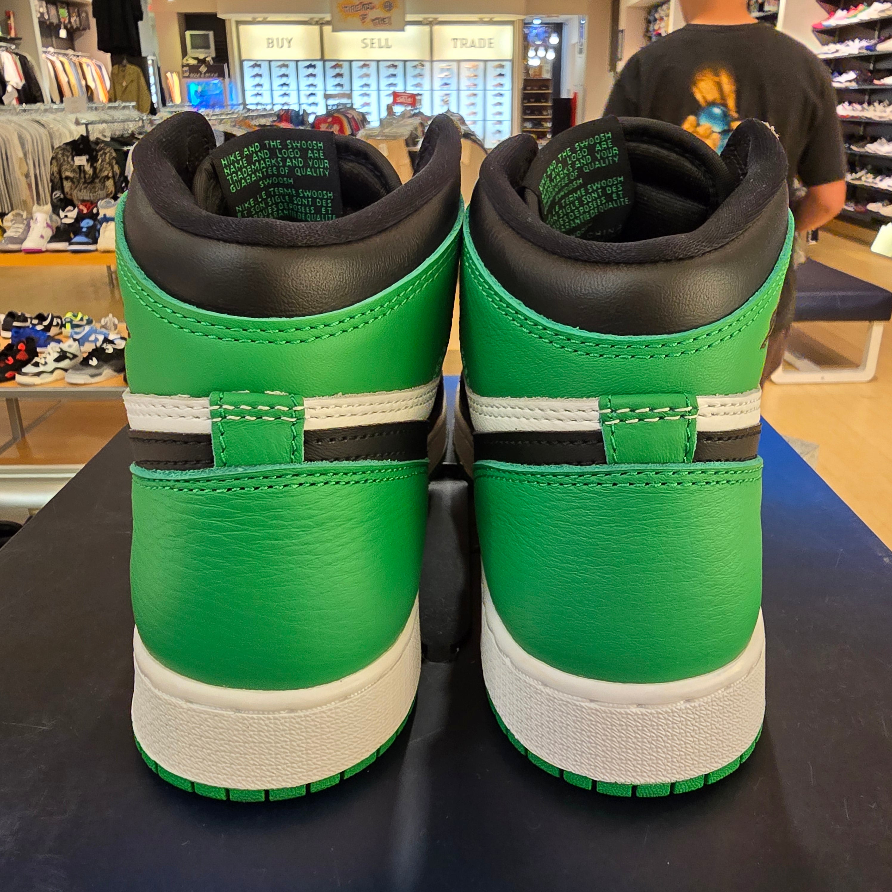 Jordan 1 Retro High OG Lucky Green GS SZ 6.5Y USED NO BOX