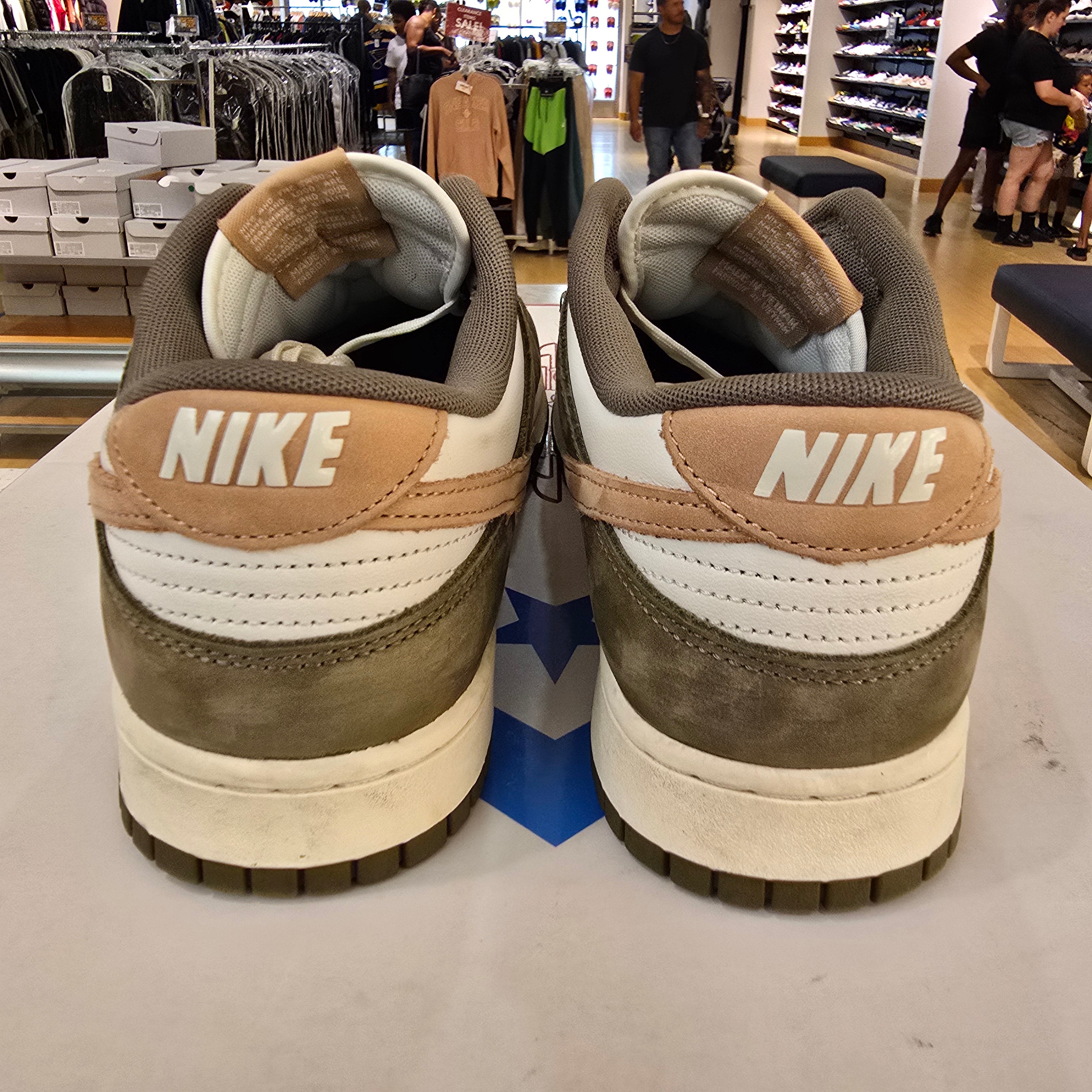 Nike Dunk Low Premium Medium Olive Hemp SZ 12 USED NO BOX