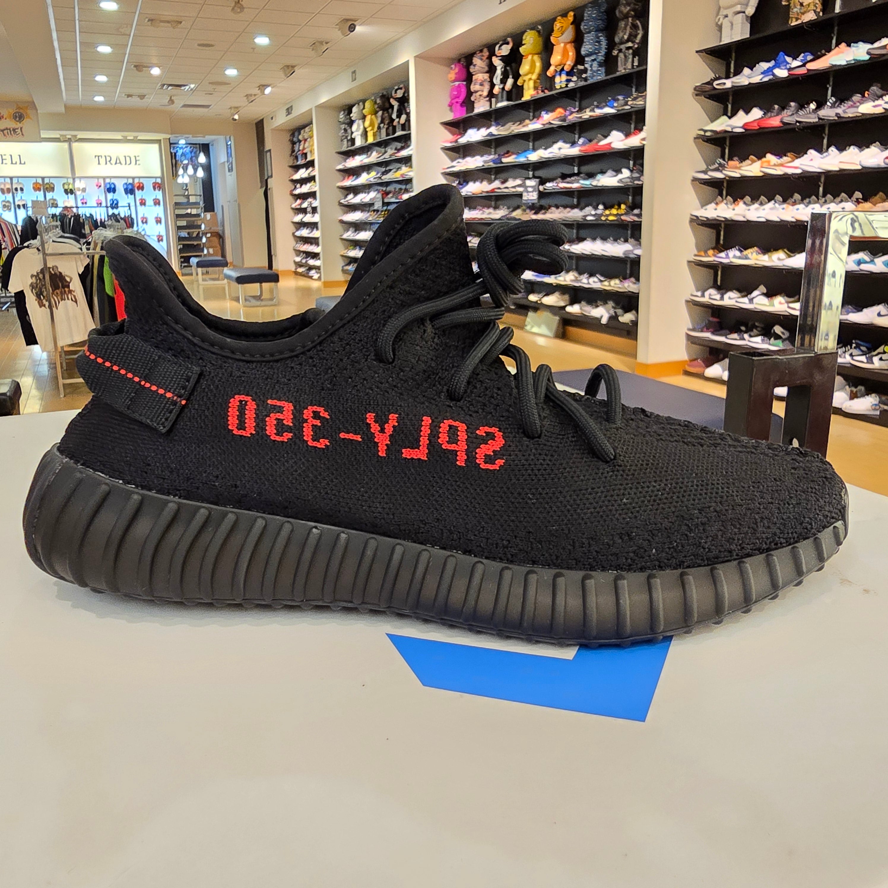 Adidas Yeezy Boost 350 V2 Black Red SZ 9.5
