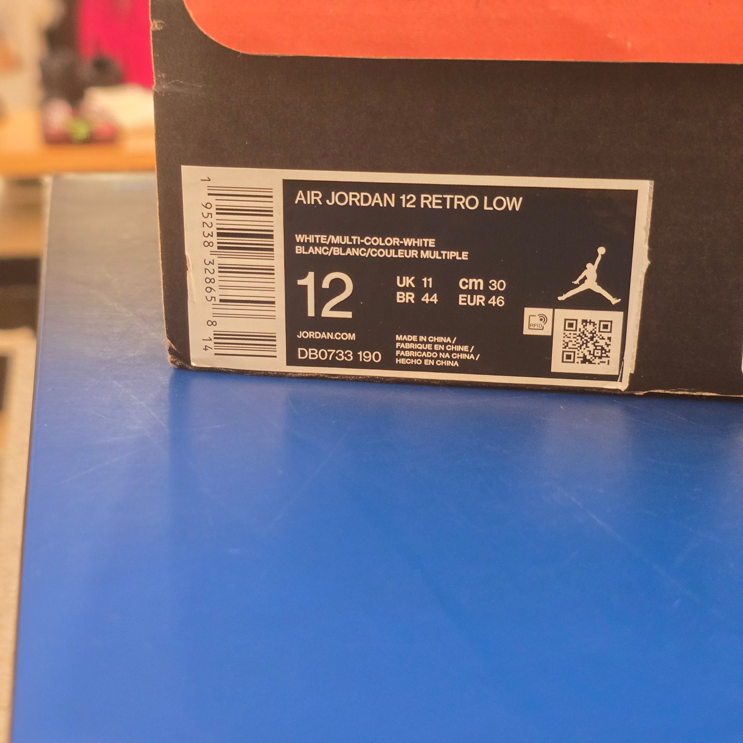 Jordan 12 Retro Low Easter (2021) SZ 12 USED