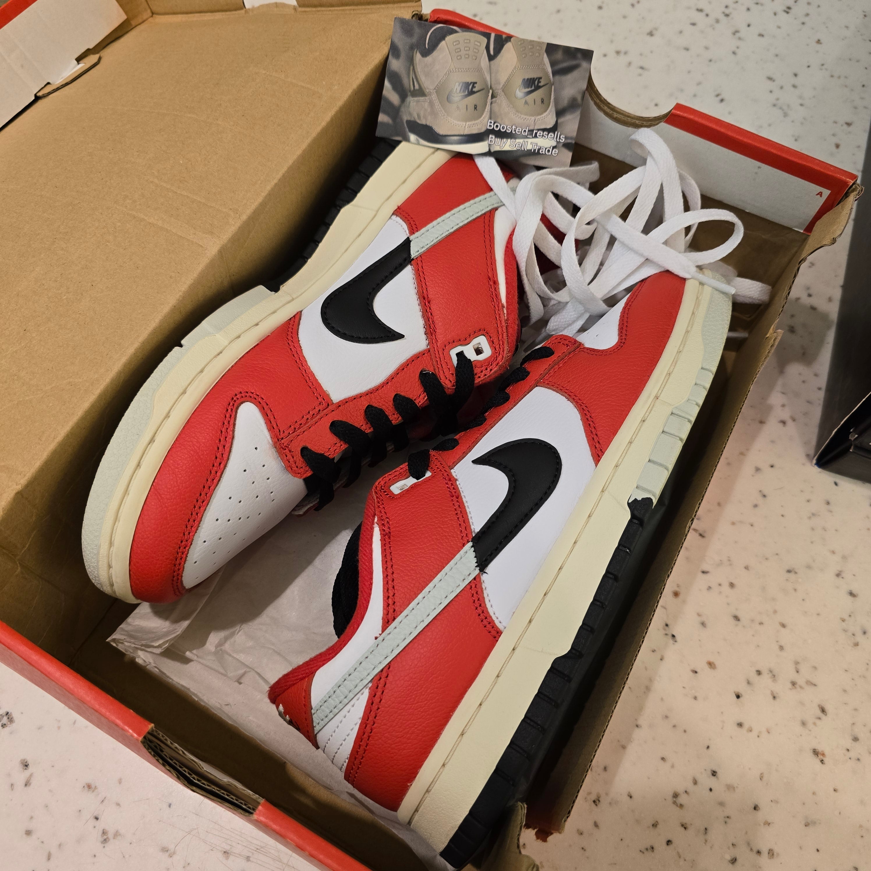 Nike Dunk Low Chicago Split SZ 6.5 USED