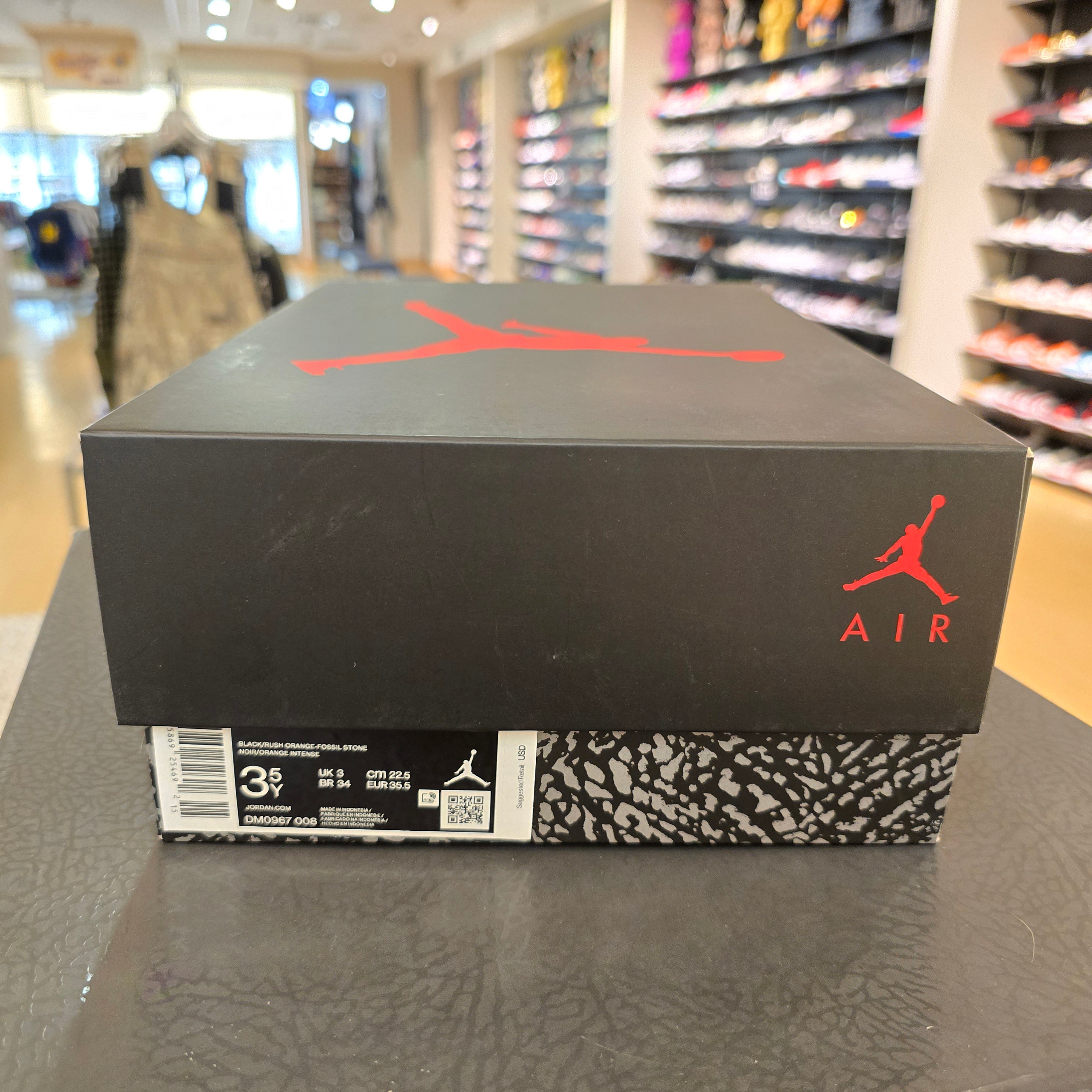 Jordan 3 Retro Desert Elephant GS SZ 3.5Y USED