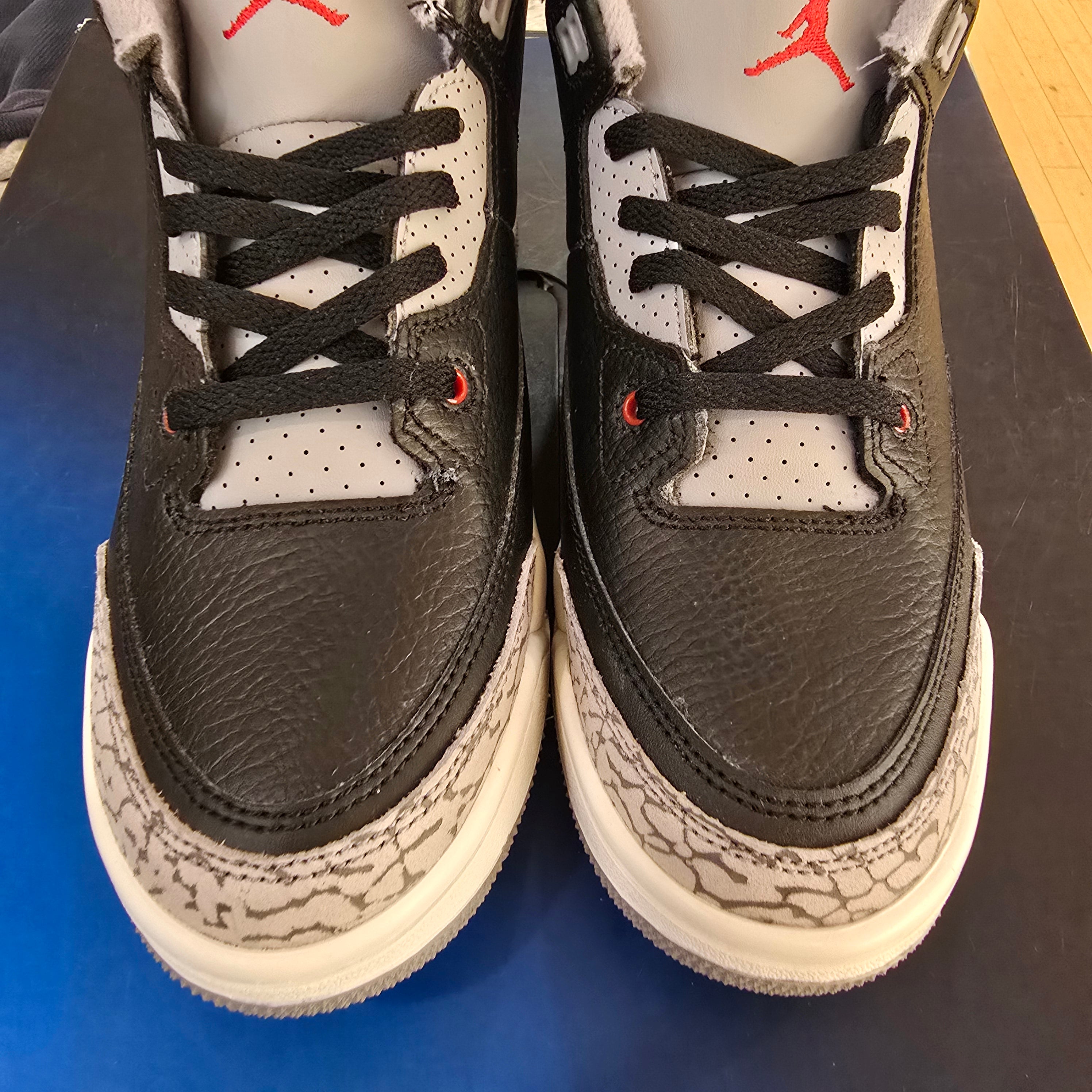 Jordan 3 Retro Black Cement (2024) (PS) SZ 2Y