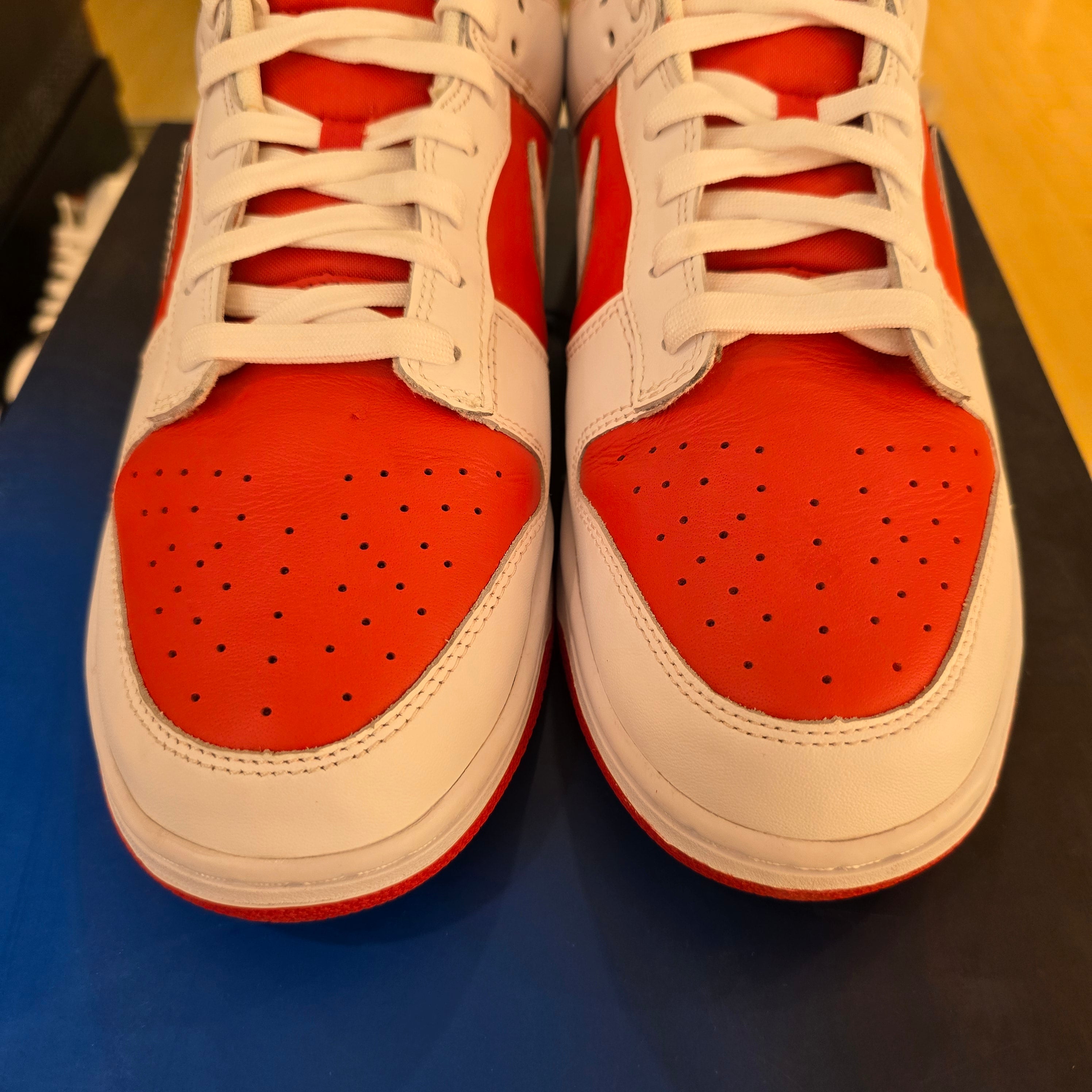 Nike Dunk Low Championship Red SZ 12 USED