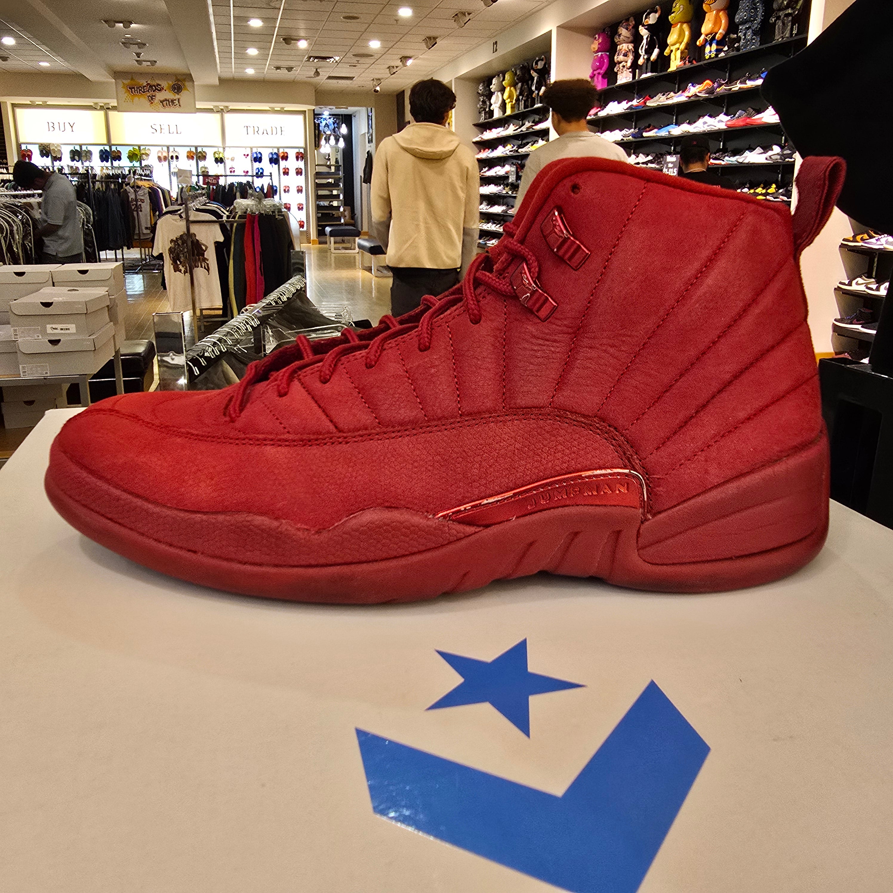 Jordan 12 Retro Gym Red (2018) SZ 12 USED NO BOX