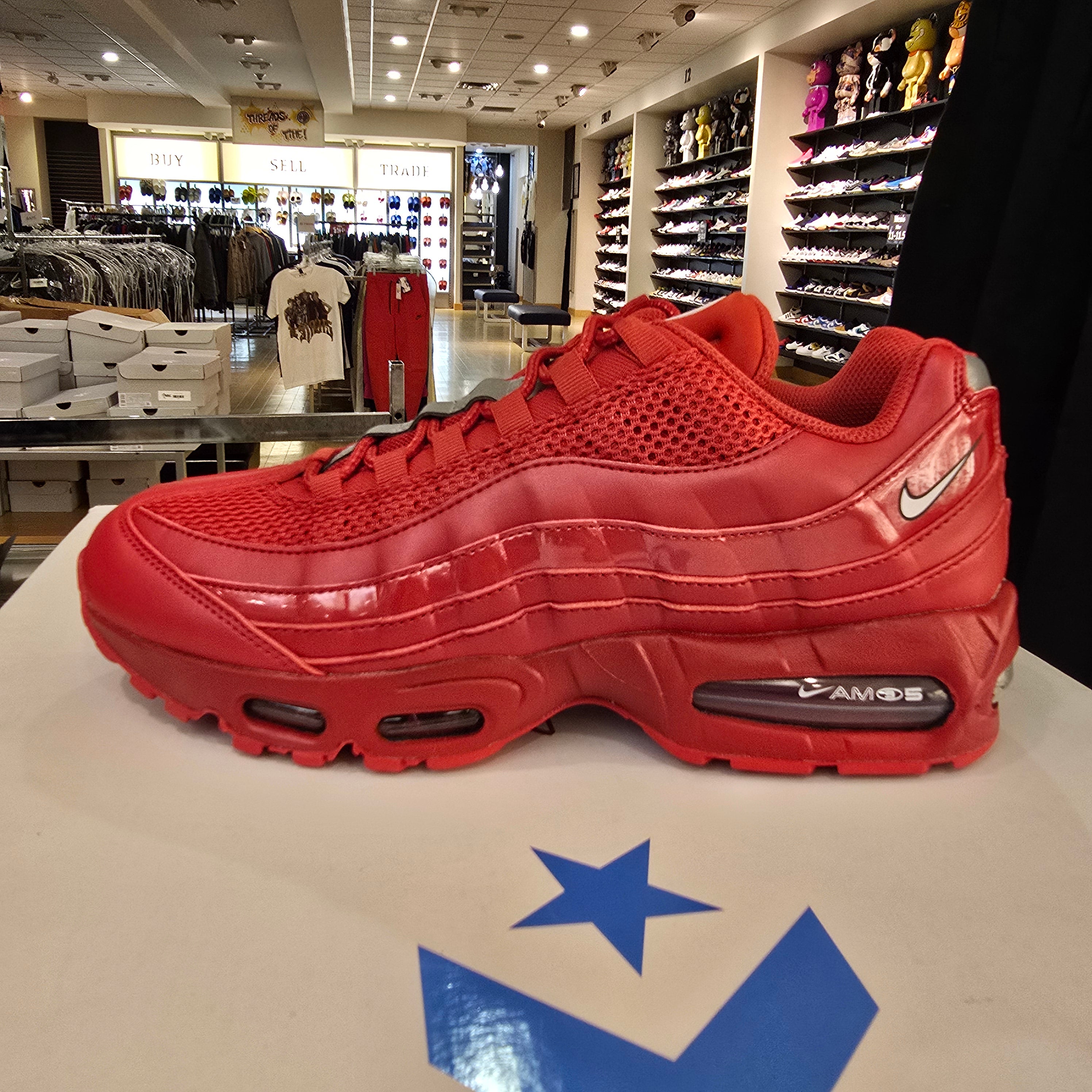 Nike Air Max 95 SE Big Bubble Total 90 University Red SZ 10.5