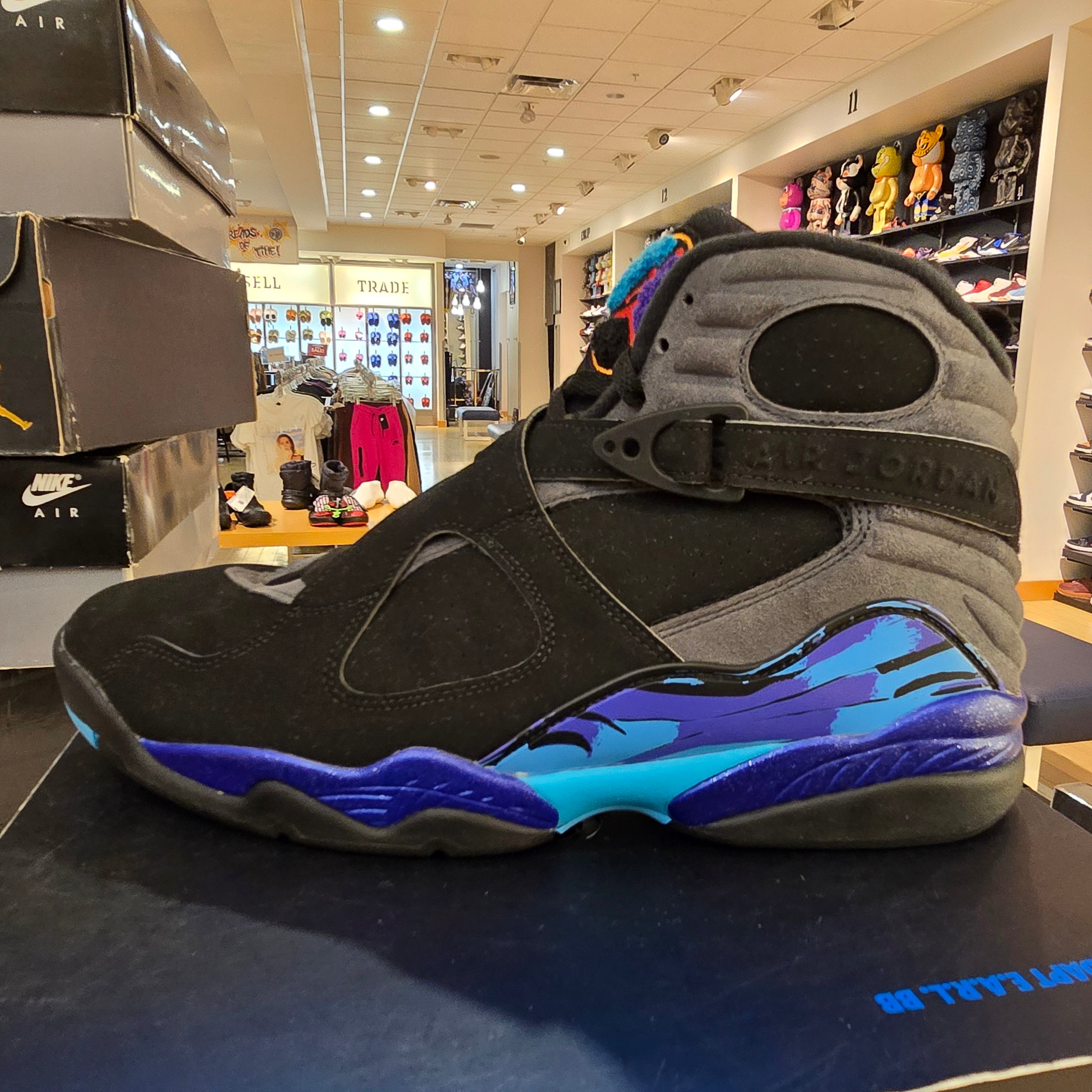 Jordan 8 Retro Aqua (2015) SZ 12 USED