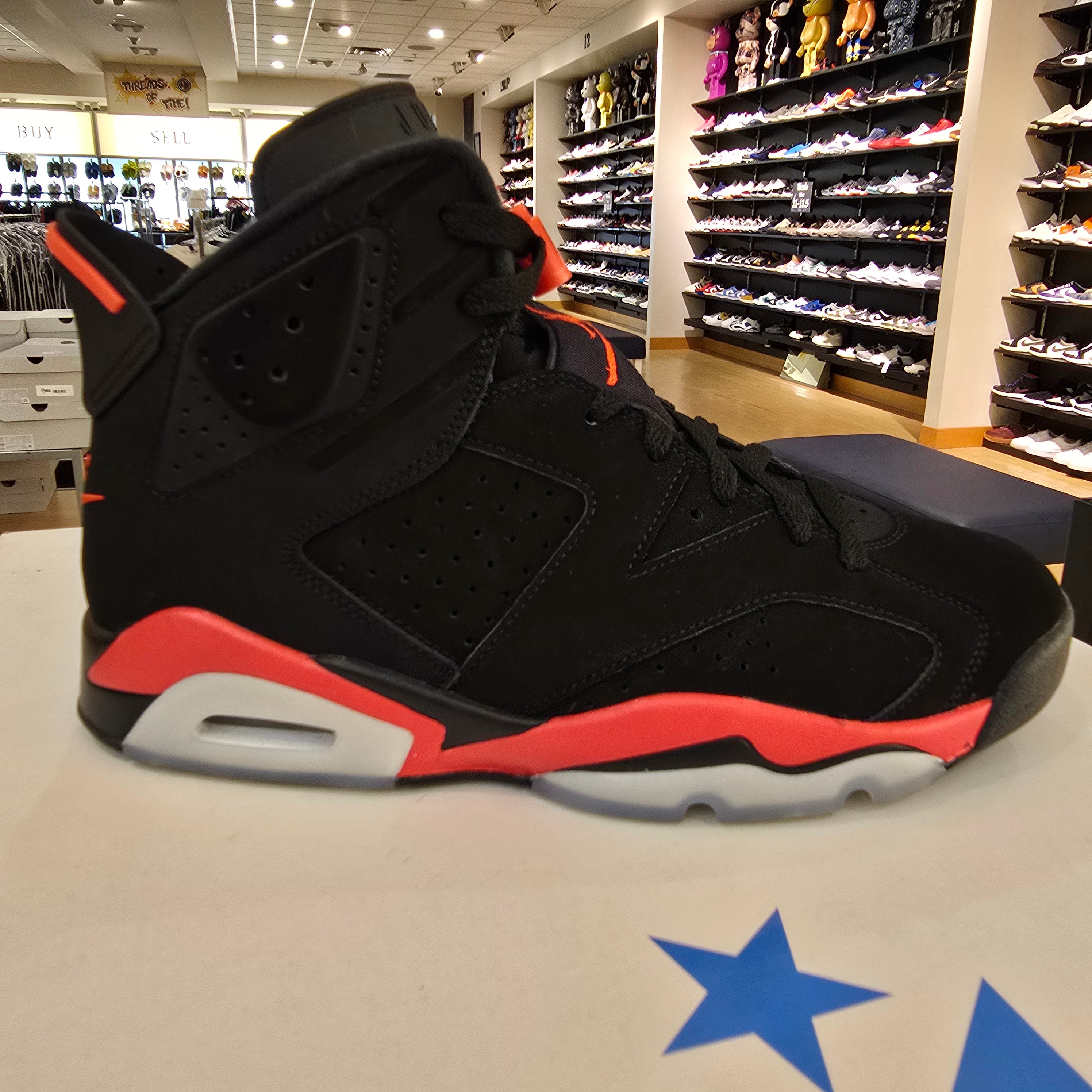 Jordan 6 Retro Infrared Salesman SZ 9.5 USED