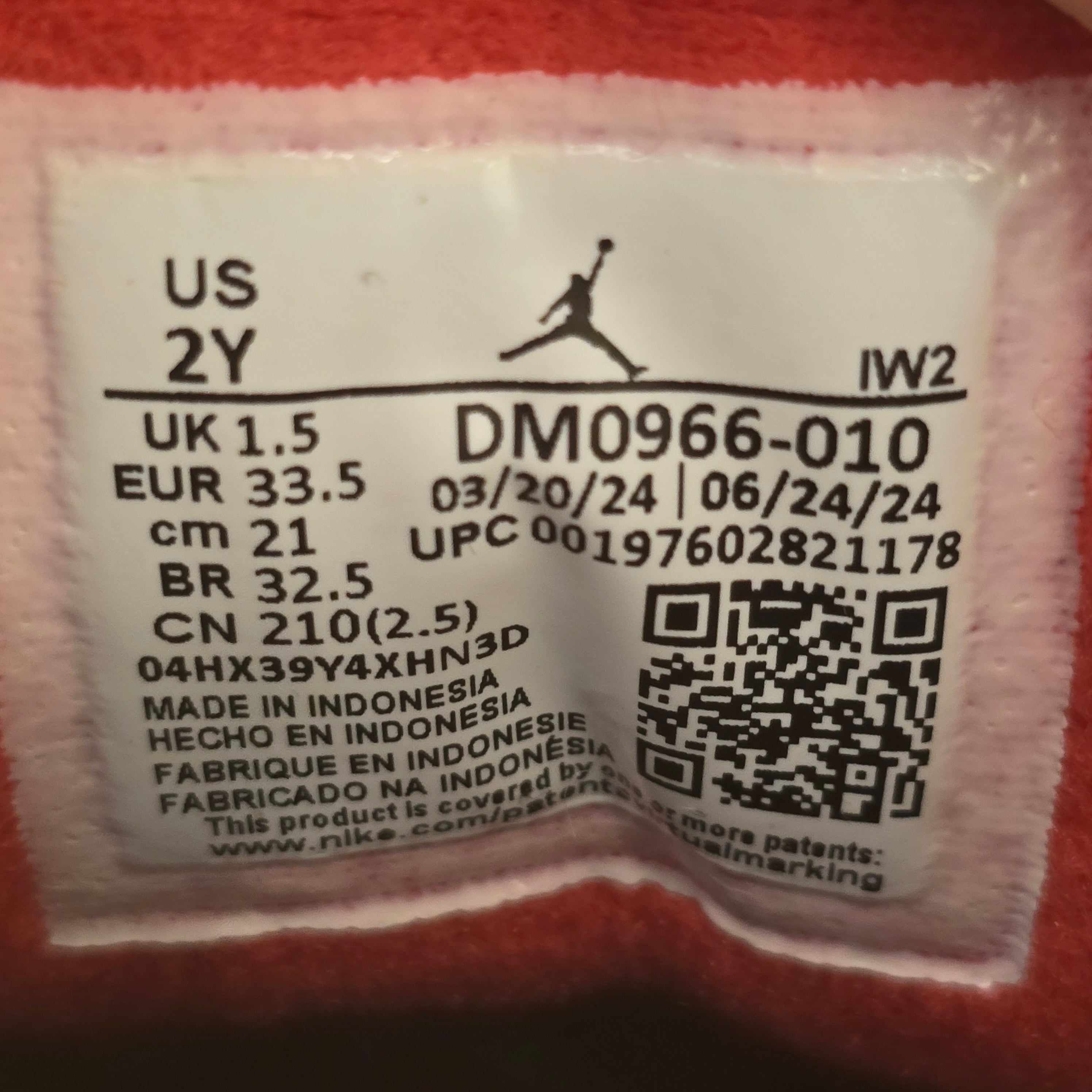 Jordan 3 Retro Black Cement (2024) (PS) SZ 2Y