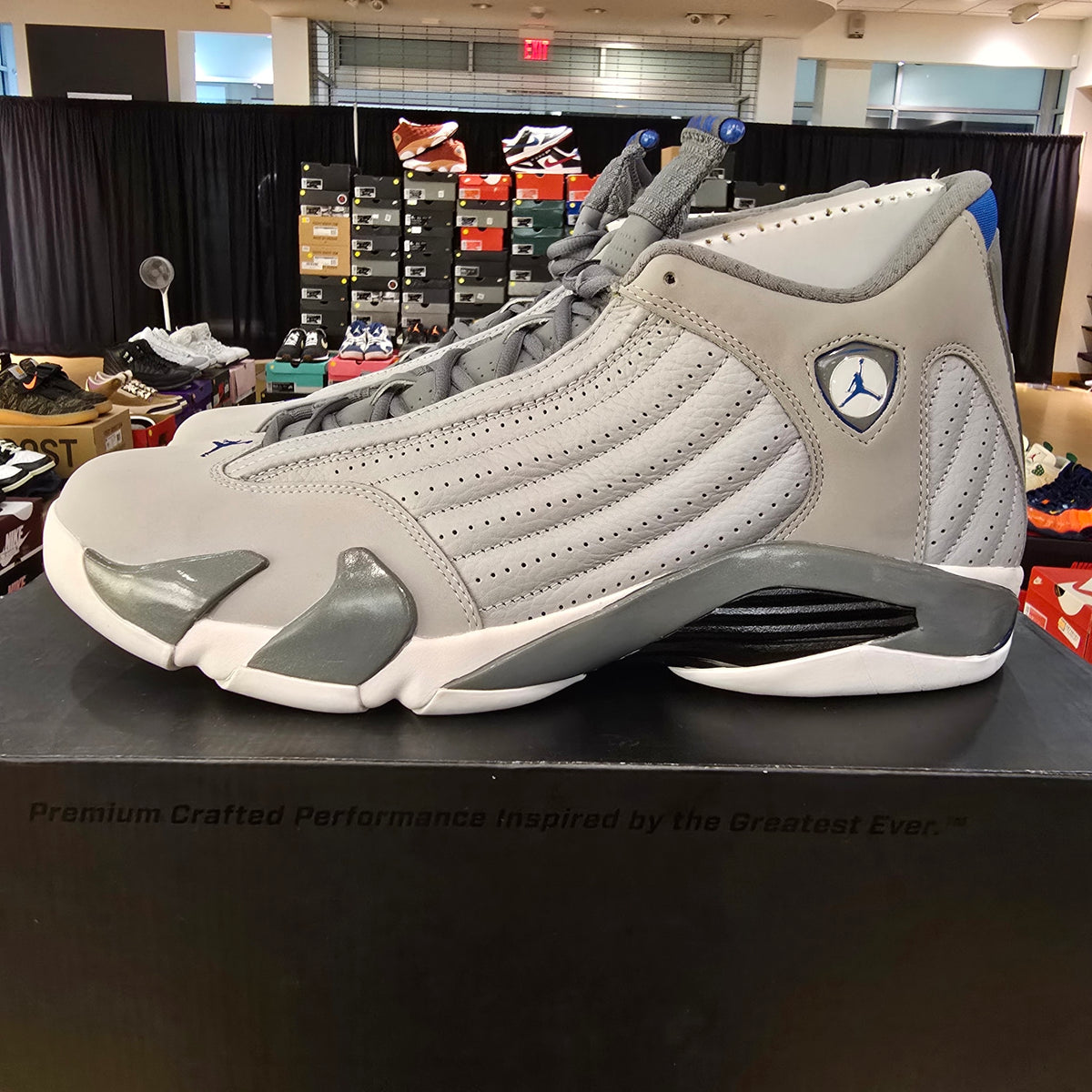 Jordan 14 Retro Wolf Grey USED