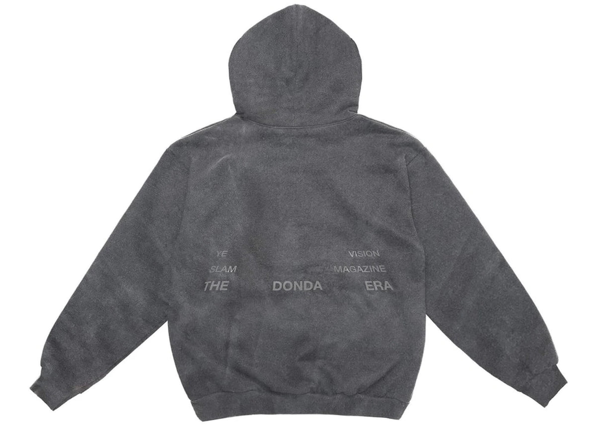 Kanye West DONDA Doves Slam Hoodie Washed Black