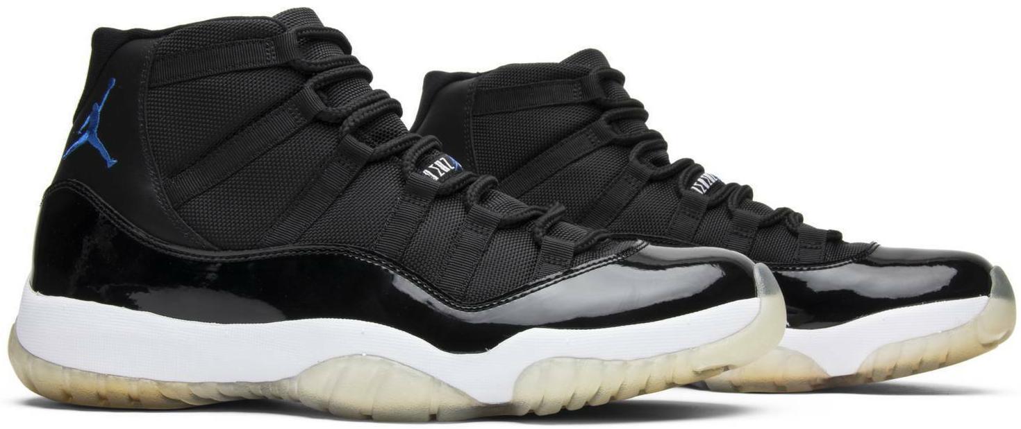 Size 10 - Air Jordan 11 Retro 2009 Space Jam