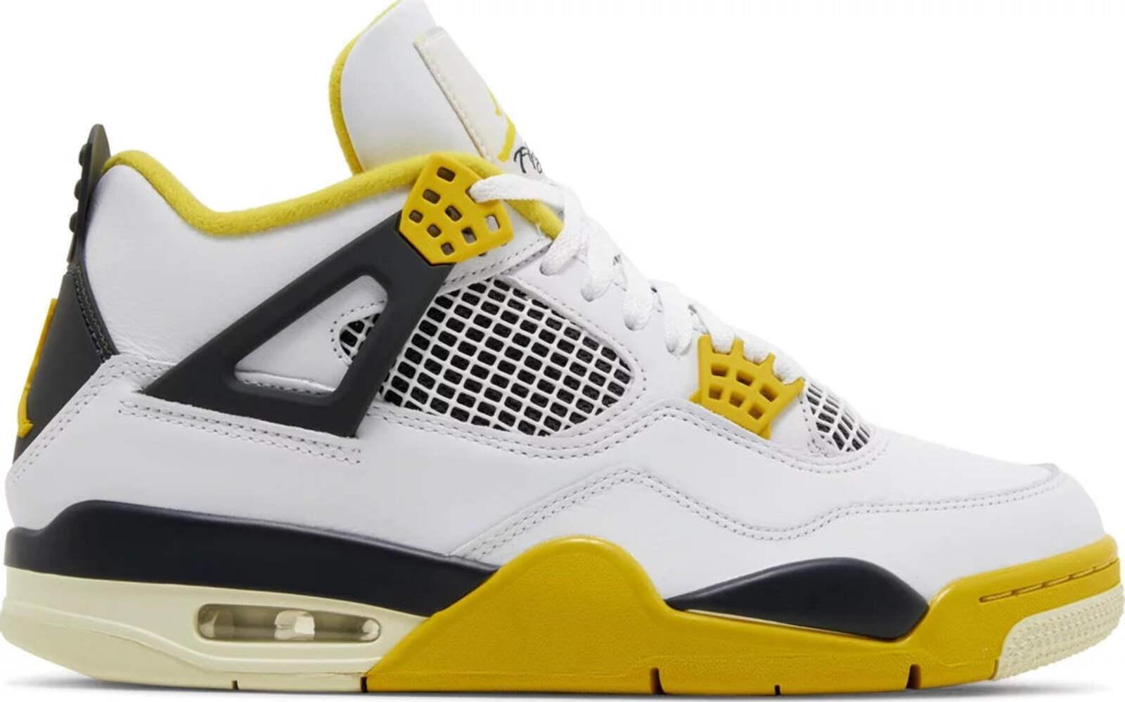 Size 8 - Women's Air Jordan 4 Retro Vivid Sulfur AQ9129-101