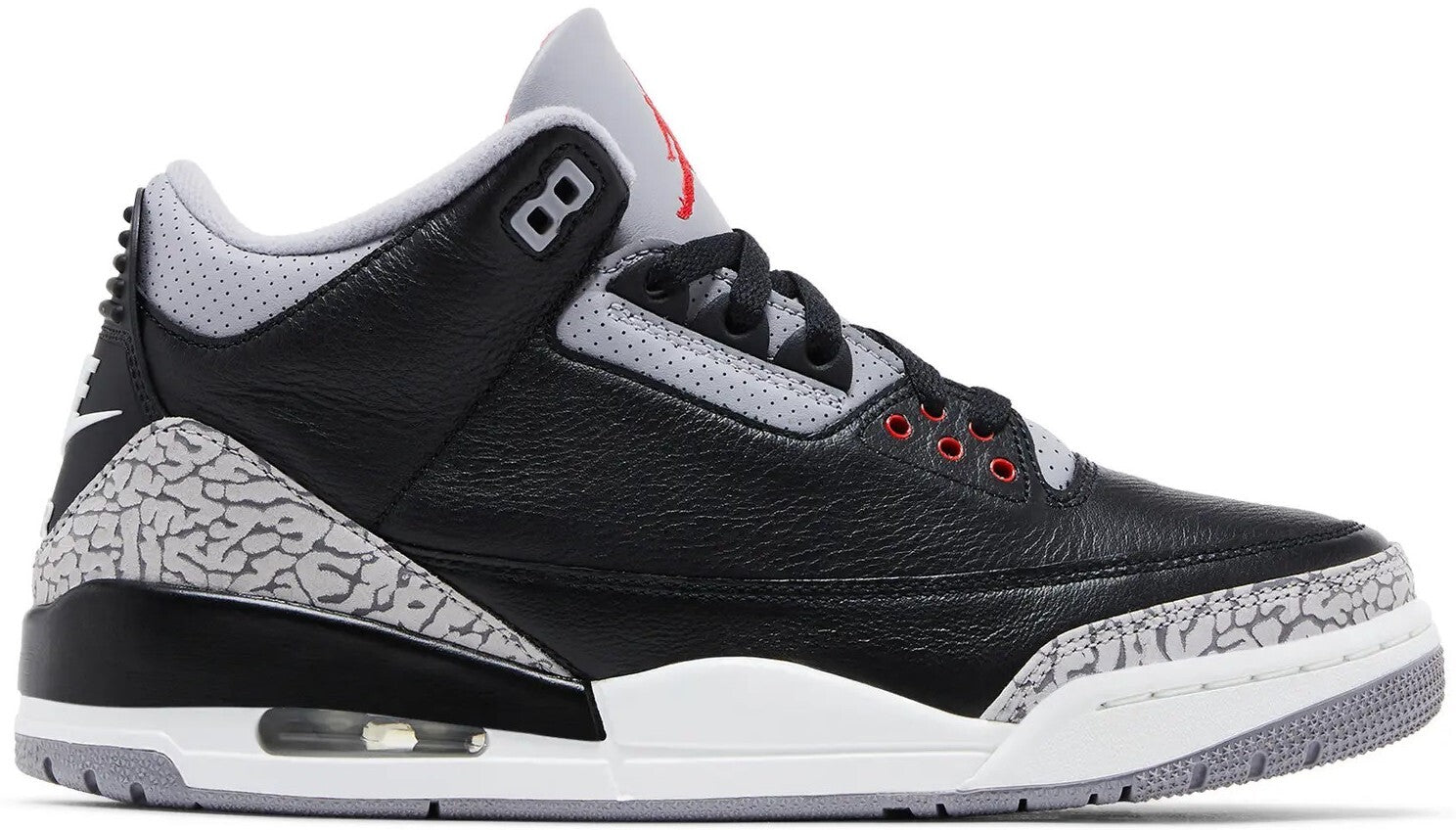 Size 12 - Air Jordan 3 Retro OG 2024 Black Cement